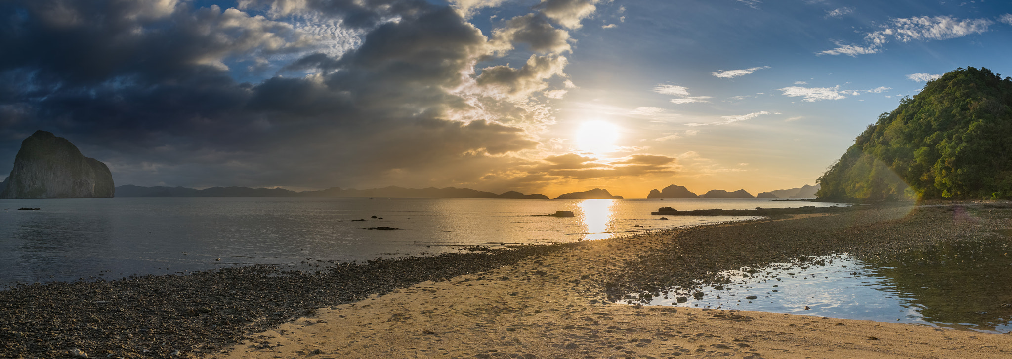 Pentax K-3 II sample photo. Paradis pano photography