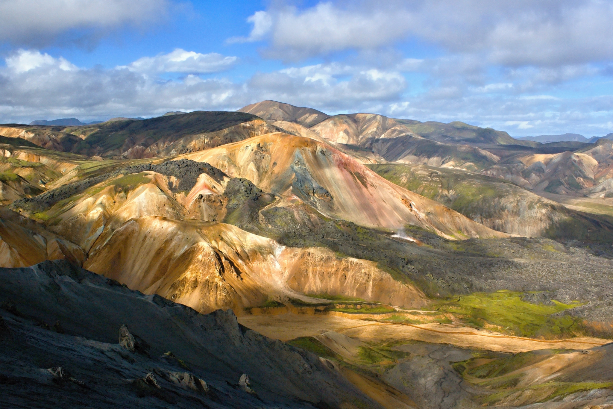 18.00 - 55.00 mm sample photo. Landmannalaugar photography