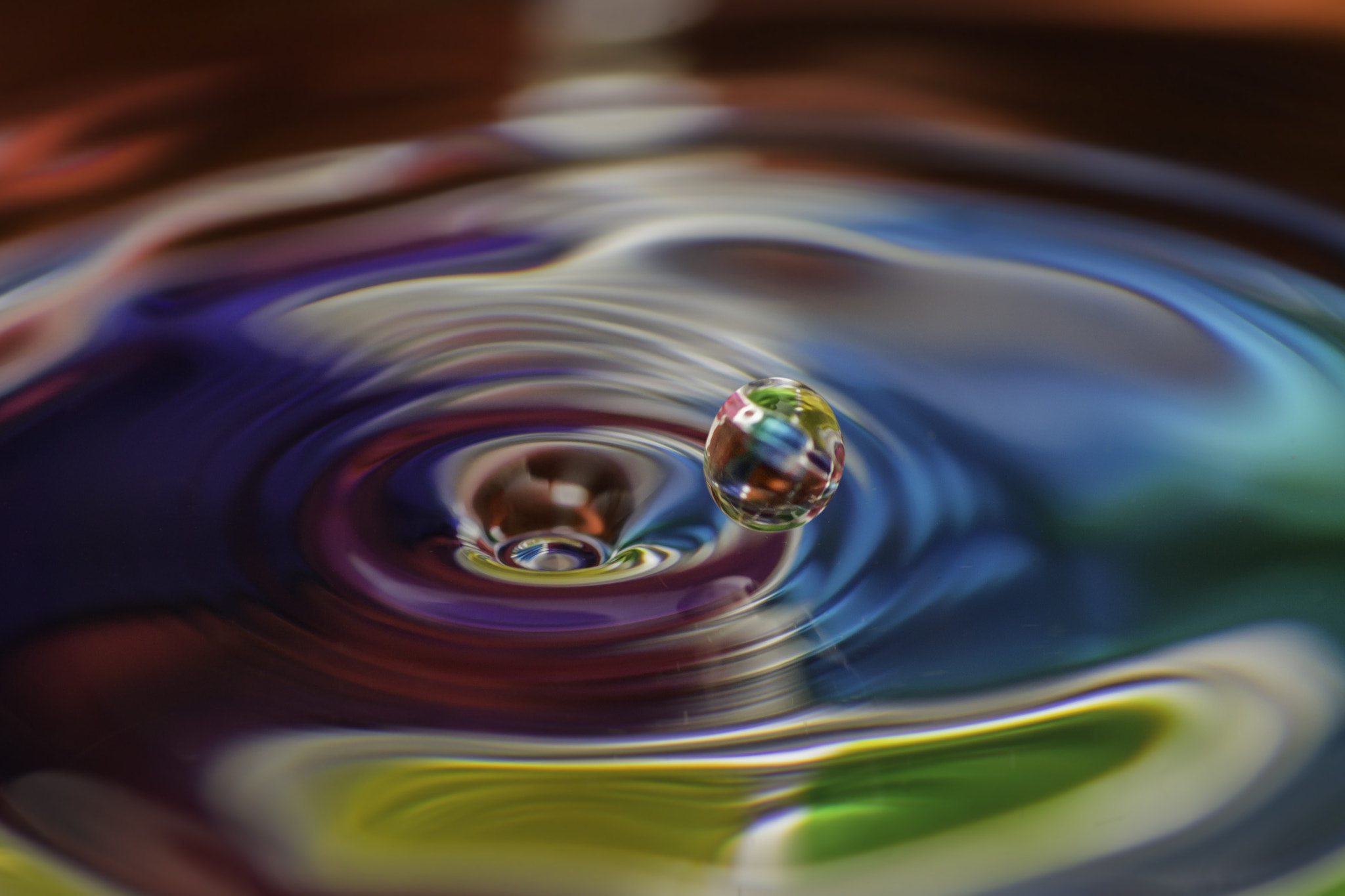 Tamron SP AF 90mm F2.8 Di Macro sample photo. A little drop of luck photography