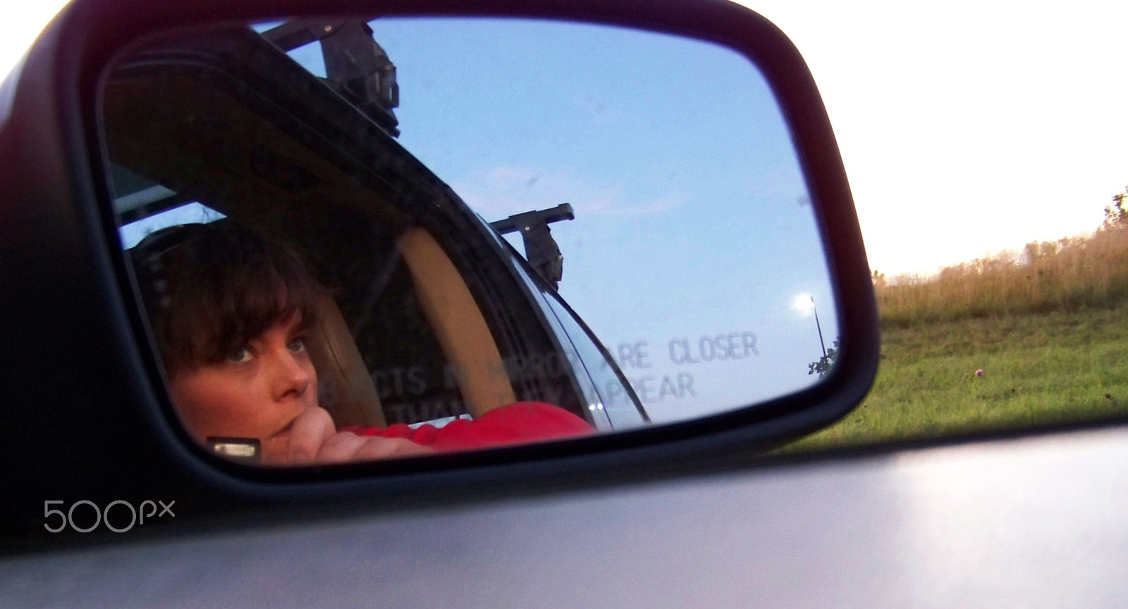 Kodak EASYSHARE Z8612 IS DIGITAL CAMERA sample photo. Volvo side mirror photography
