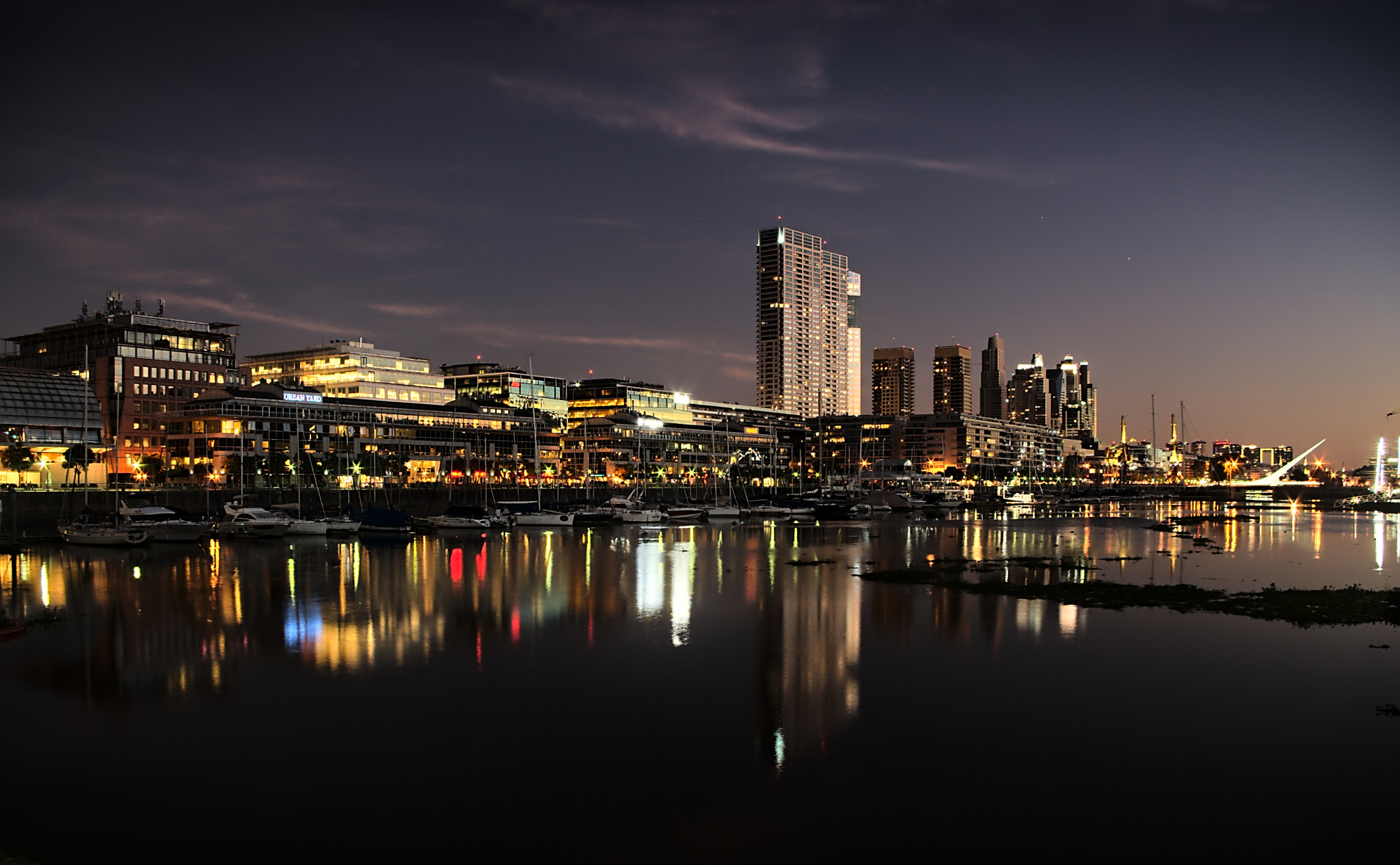 Pentax K10D sample photo. Puerto madero photography