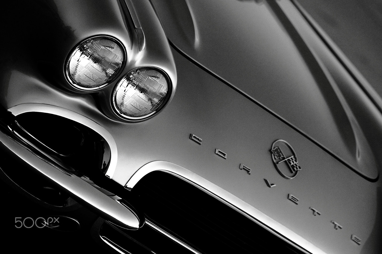 Canon EF 70-300mm F4-5.6 IS USM sample photo. Corvette photography