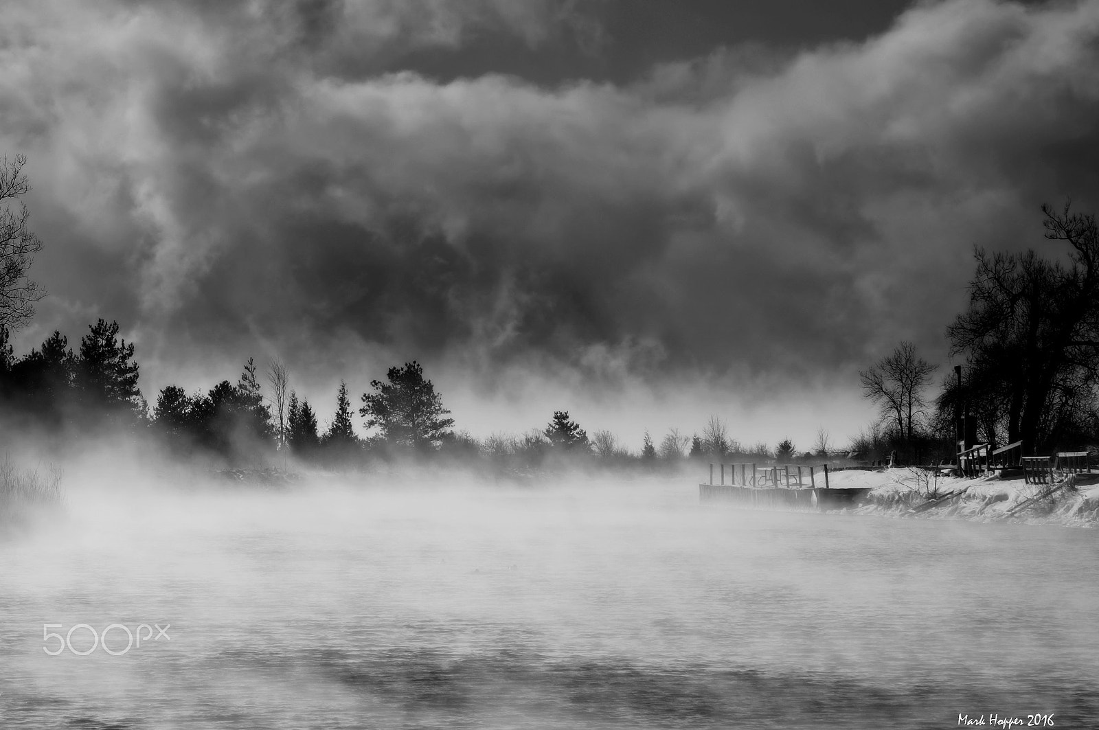 Sony 75-300mm F4.5-5.6 sample photo. Cold storm photography