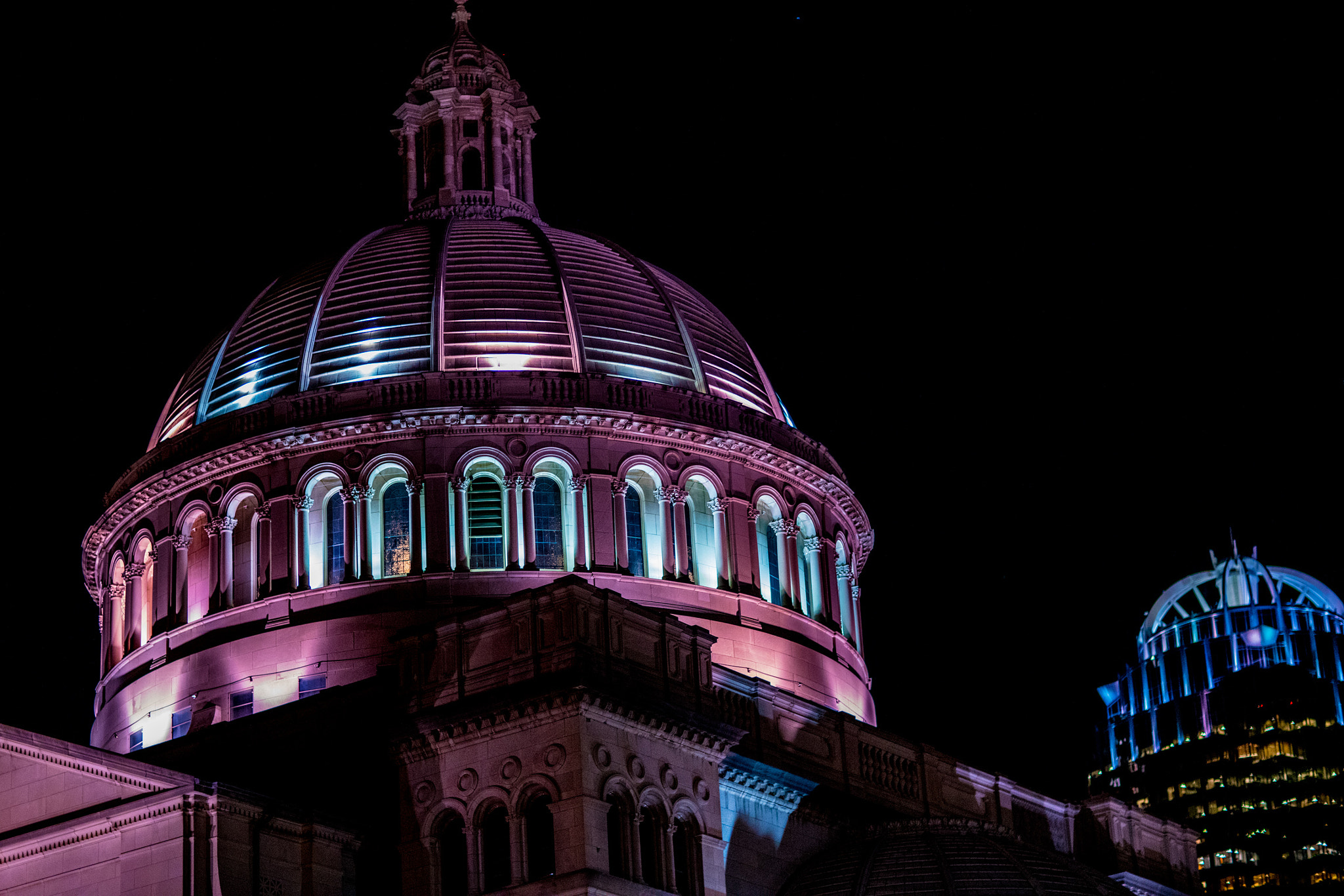 Sony a7R II + Canon EF 85mm F1.2L II USM sample photo. The mother church, boston photography