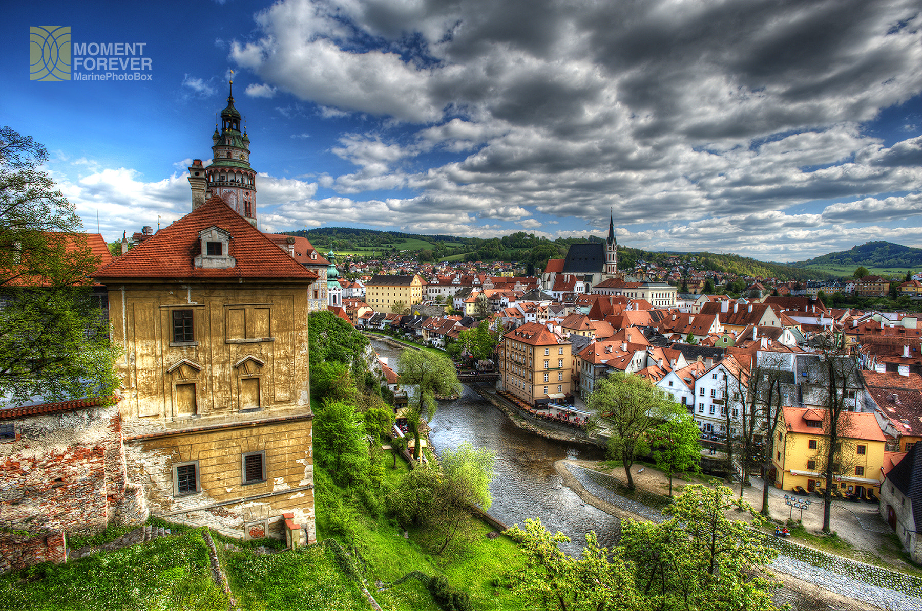 Nikon AF-S Nikkor 17-35mm F2.8D ED-IF sample photo. Cesky krumlov photography