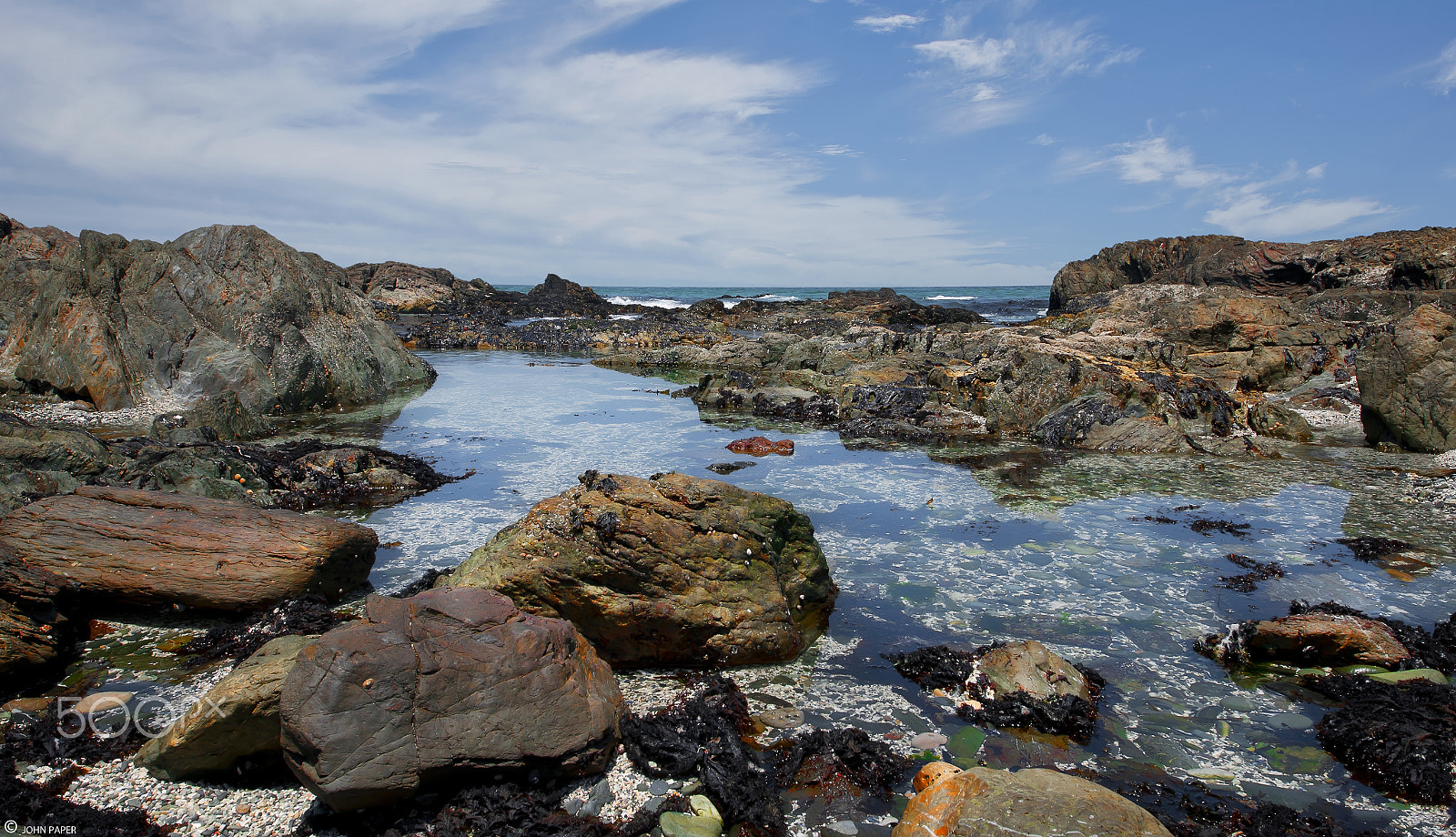 Sigma 12-24mm F4.5-5.6 II DG HSM sample photo. Colourful rock pool photography
