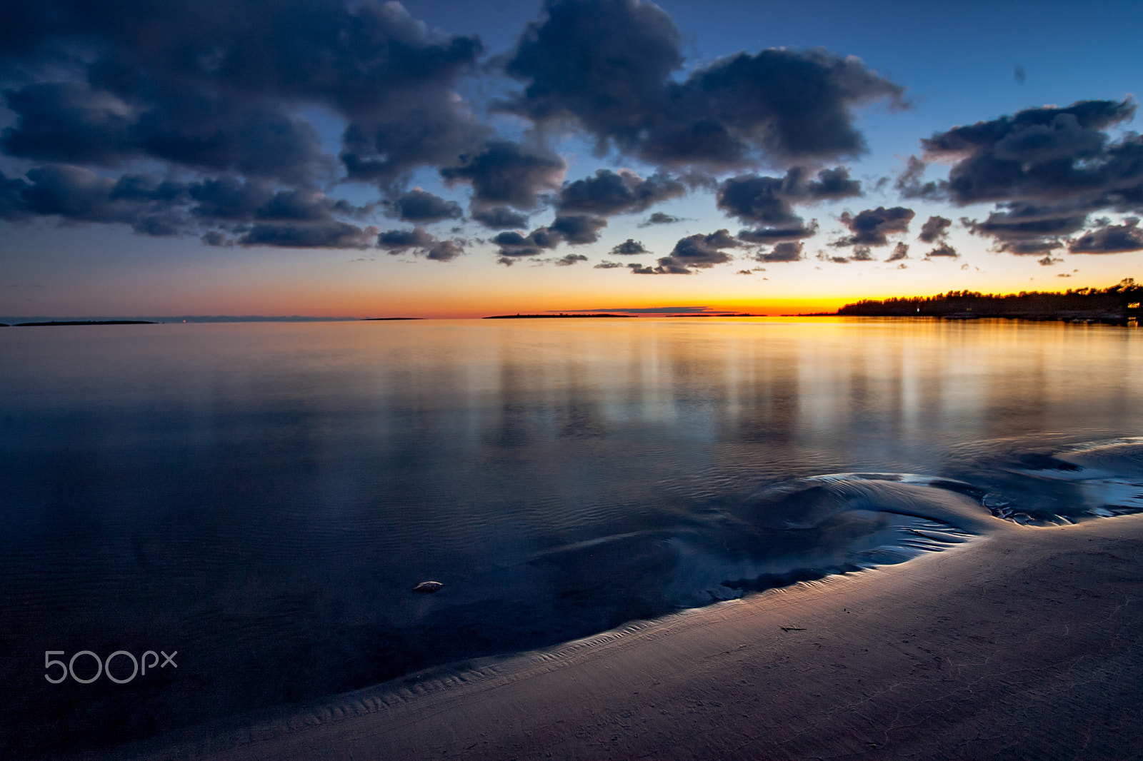 Sigma 15-30mm f/3.5-4.5 EX DG Aspherical sample photo. Sunset winter beach photography