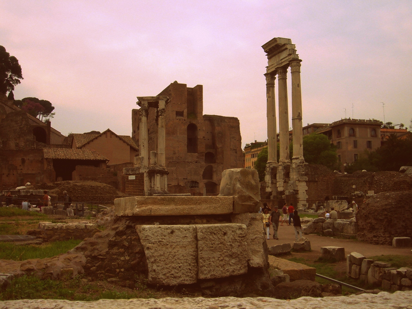 Fujifilm FinePix A340 sample photo. Fori imperiali photography