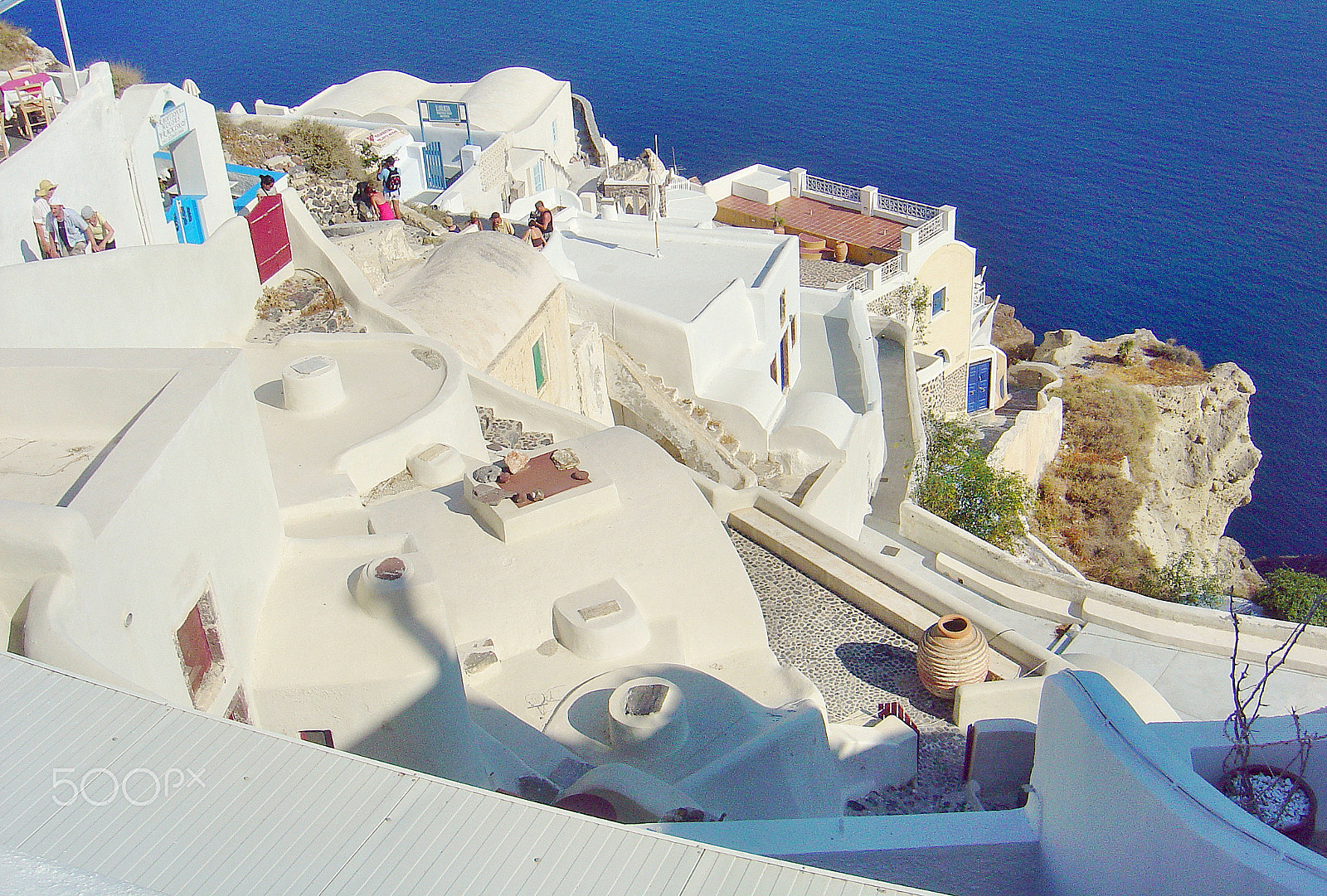 Sony DSC-P10 sample photo. Santorini photography