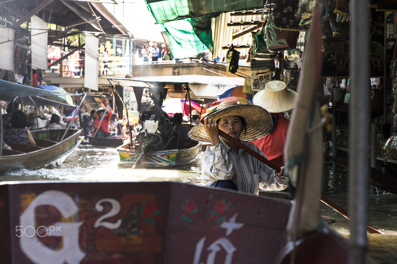 Sigma 17-70mm F2.8-4 DC Macro OS HSM | C sample photo. Floating market photography