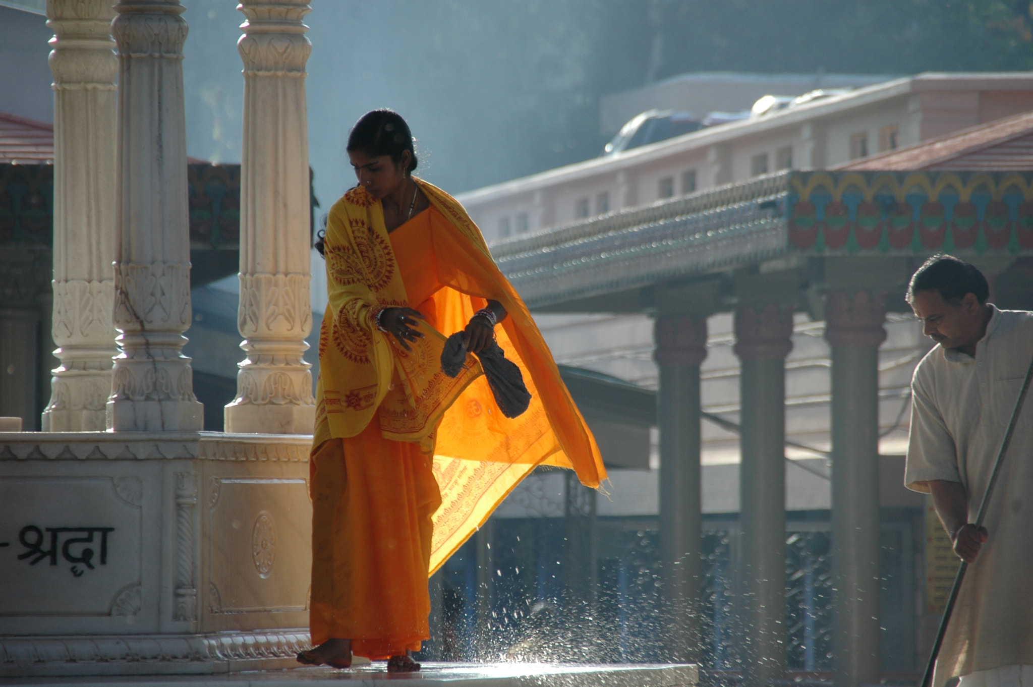 Nikon D70s sample photo. After vedique prayers and gifts photography