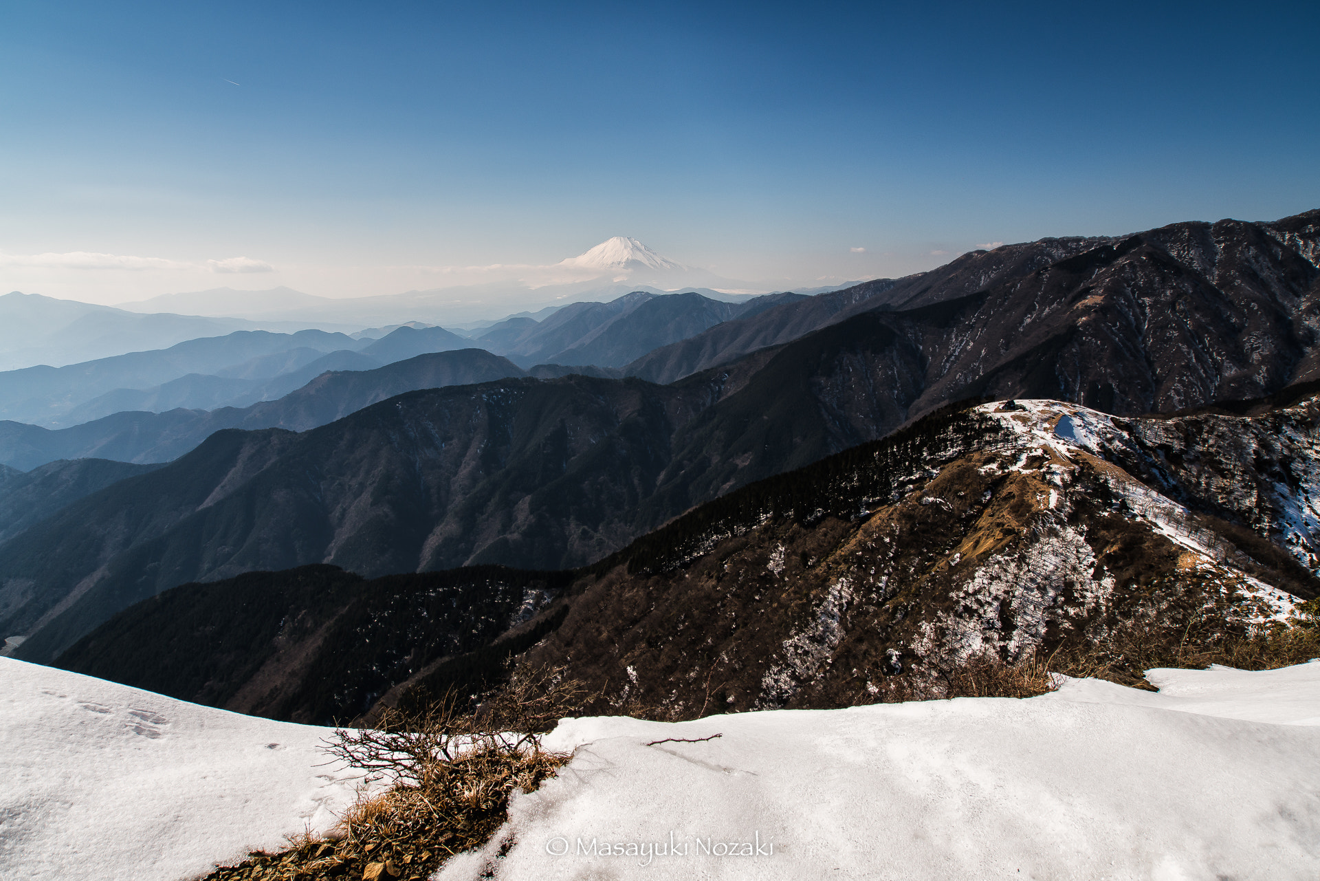 Tamron 18-270mm F3.5-6.3 Di II PZD sample photo. Tanzawa mountains and mt.fuji photography
