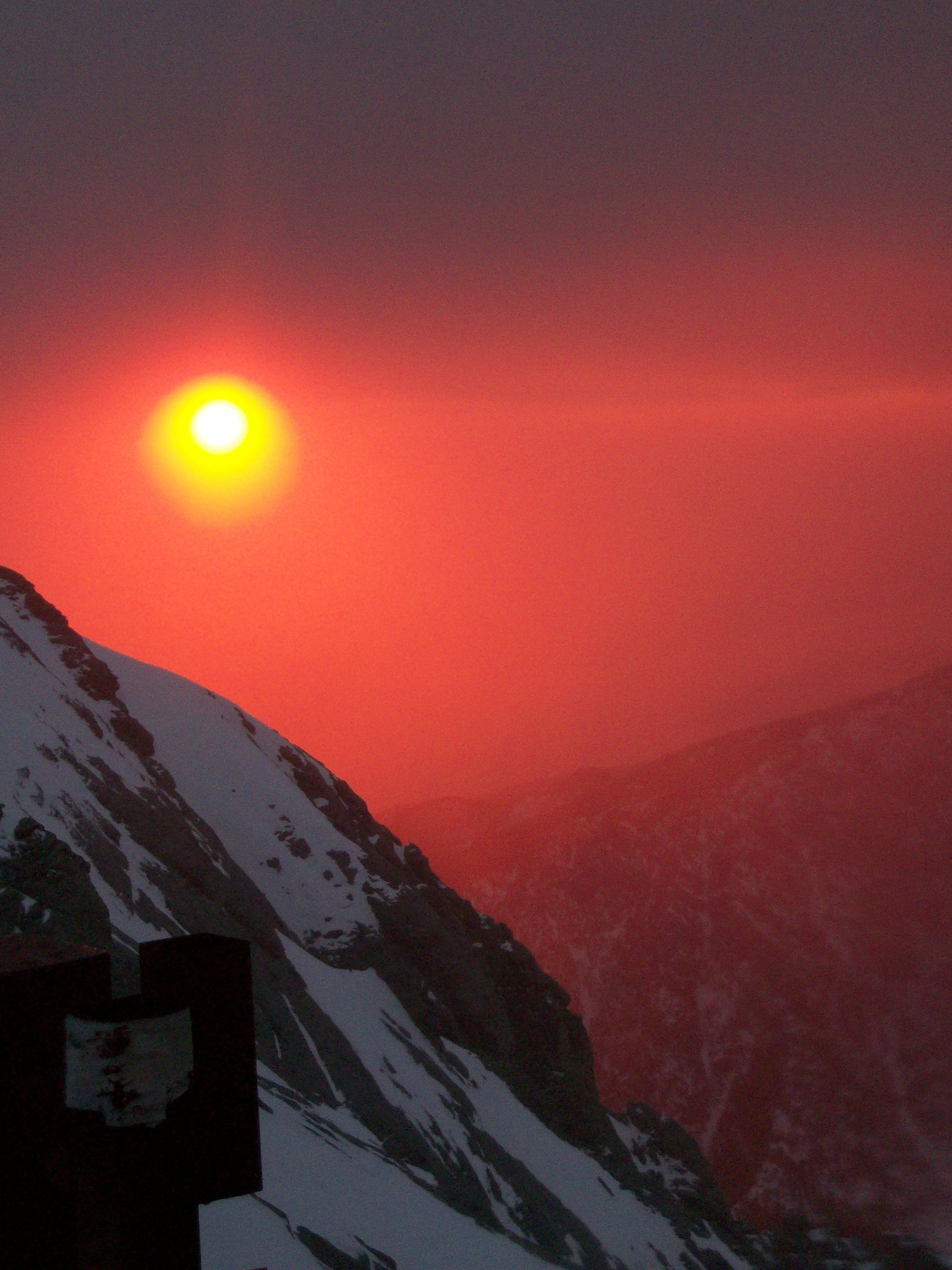 Kodak EASYSHARE M863 DIGITAL CAMERA sample photo. Mt olympus winter sunrise photography