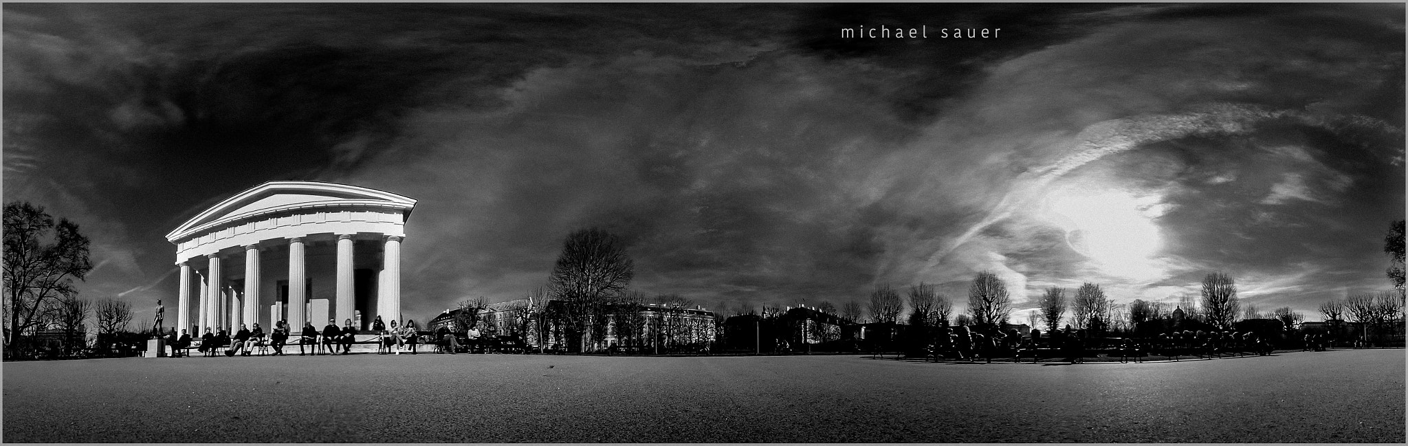 Ricoh Theta S sample photo. Volksgarten photography