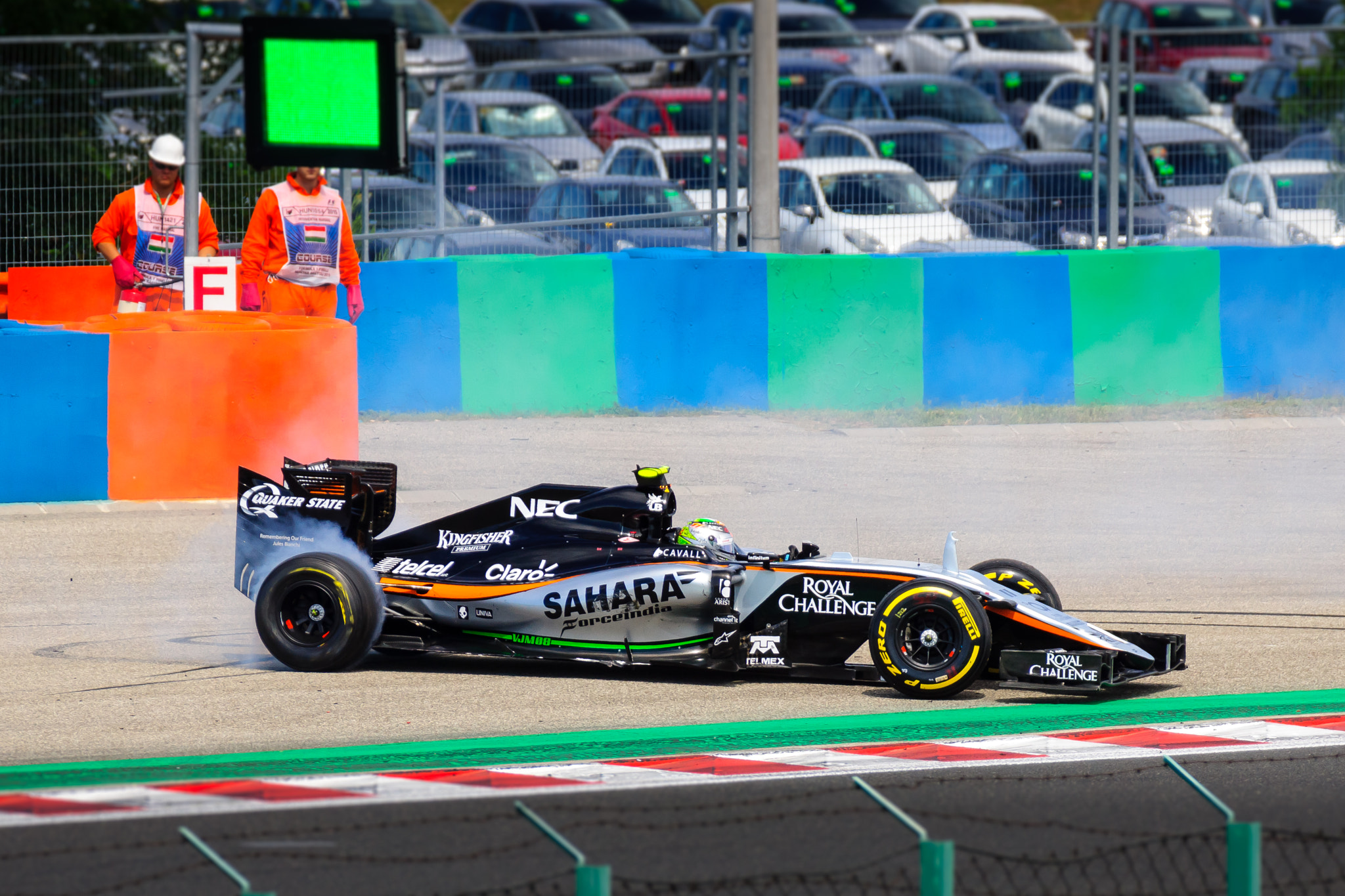 Sony 70-300mm F4.5-5.6 G SSM sample photo. Hulkenberg spin photography