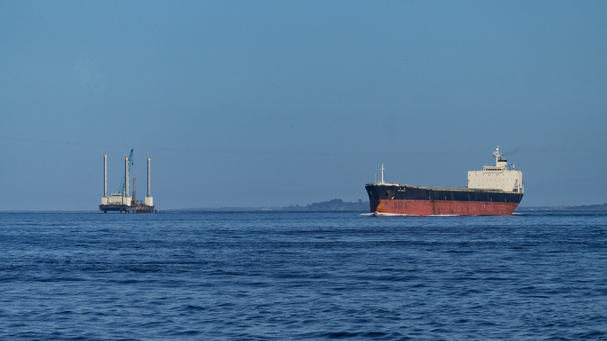 Sony Alpha a3500 sample photo. Crossing the chacao channel photography