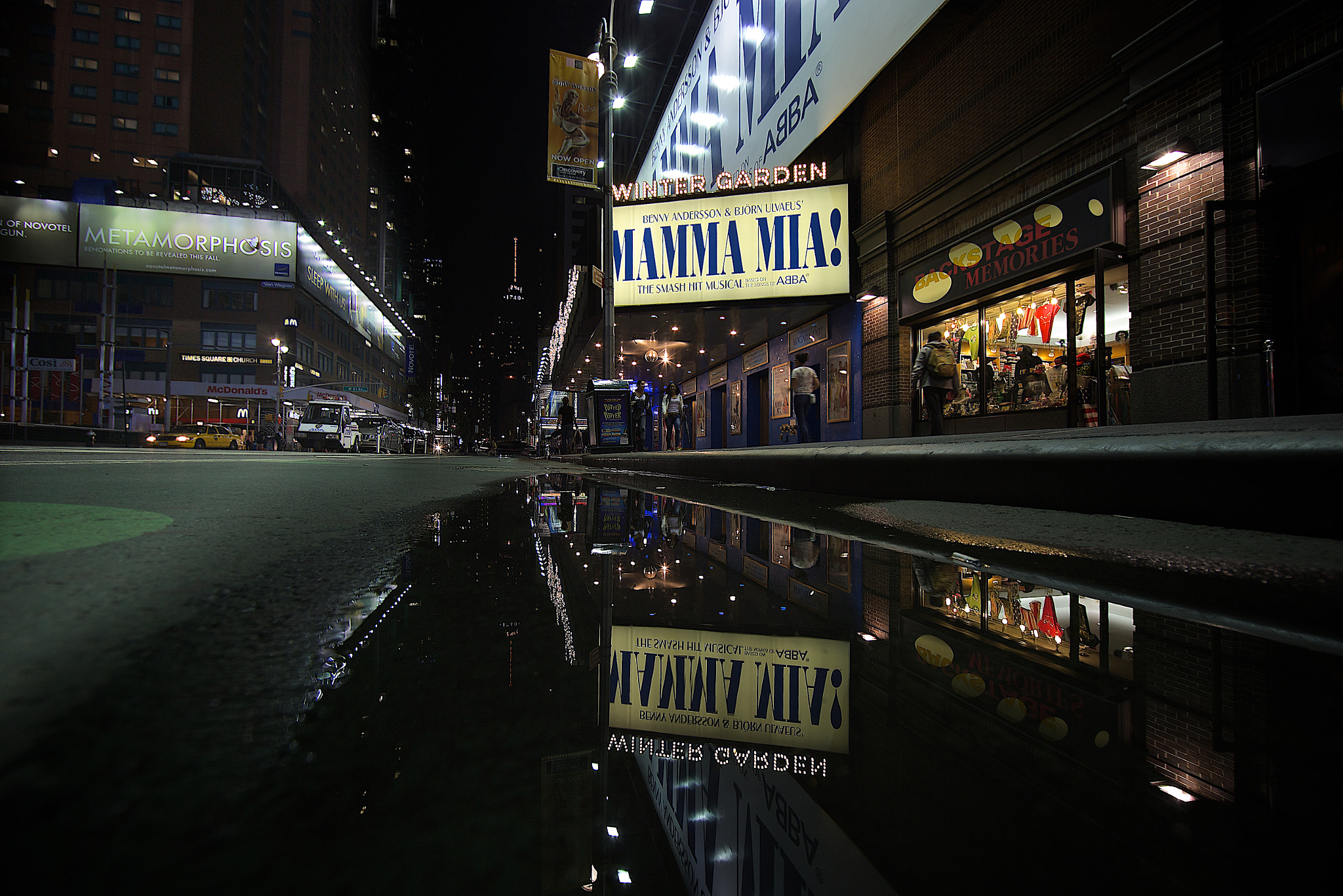 Canon EF 14mm F2.8L II USM sample photo. Winter garden reflection photography