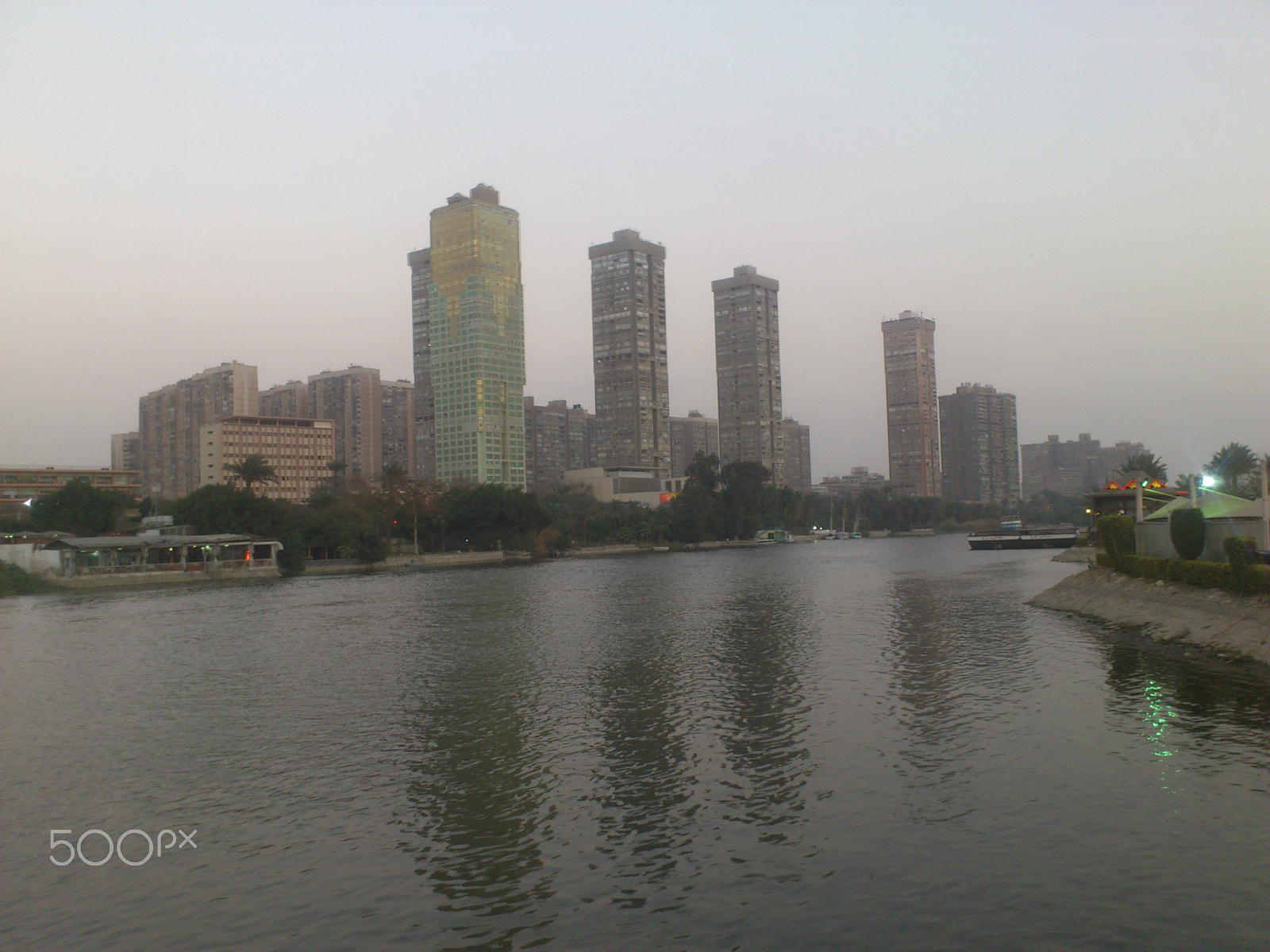 Sony Ericsson Xperia ray sample photo. Cairo's towers photography