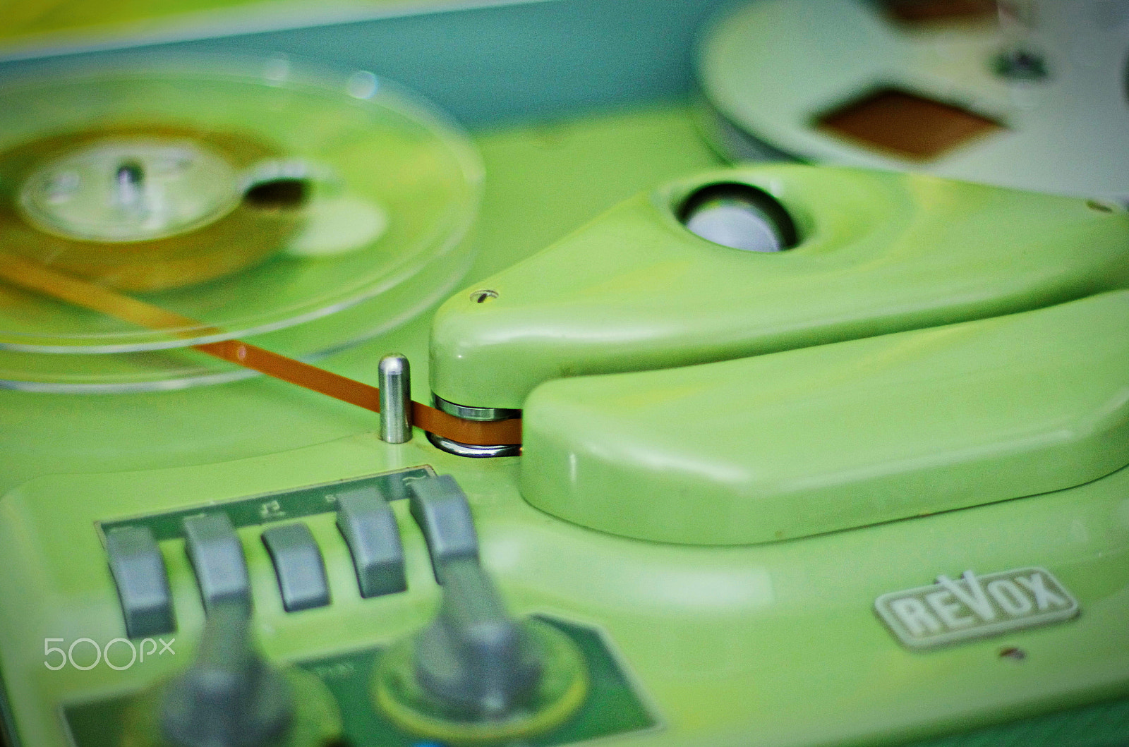 Pentax K-5 IIs sample photo. Revox.tape recorder photography