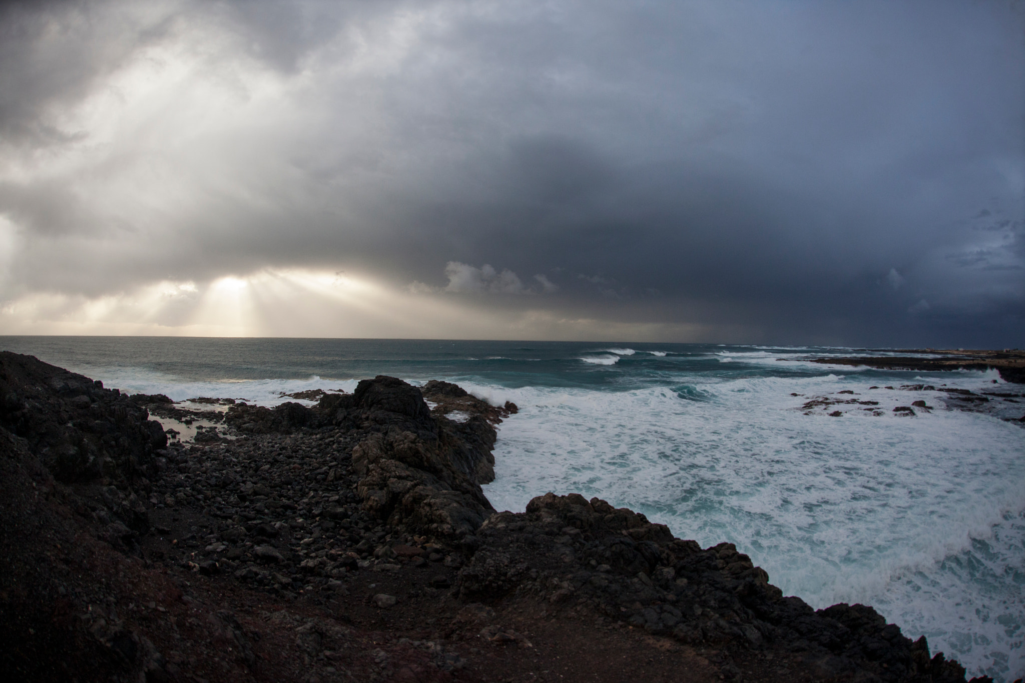 Sigma 15mm f/2.8 EX Fisheye sample photo. Storm day photography