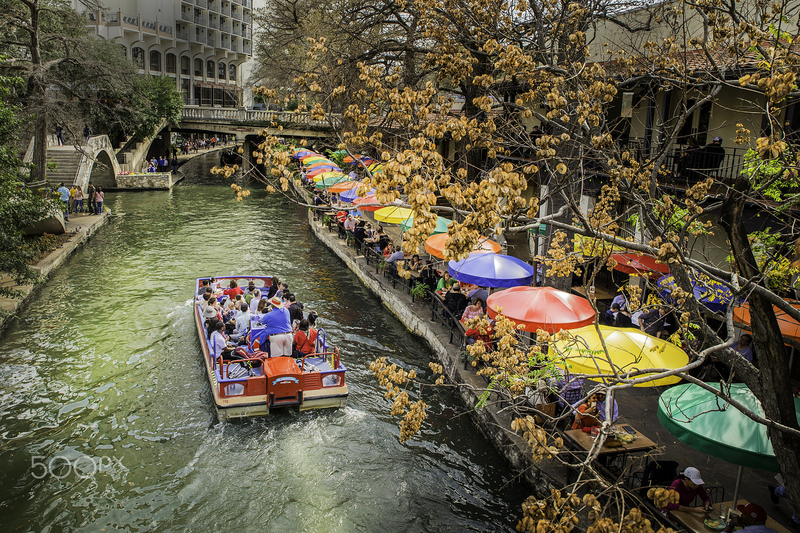 Sigma 24-70mm F2.8 EX DG Macro sample photo. Riverwalk, san antonio photography