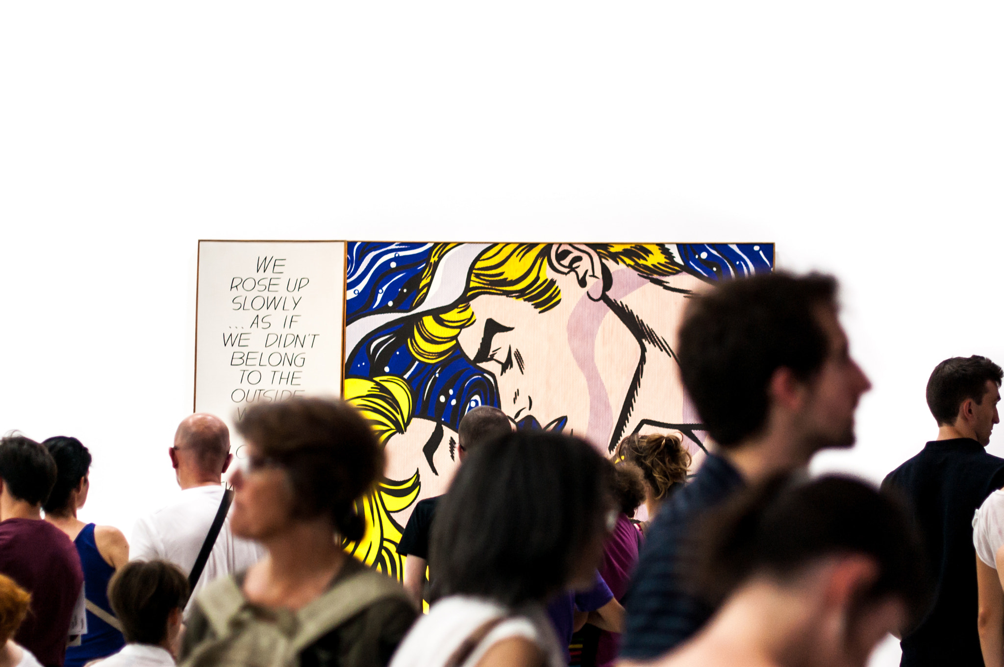 Nikon D40 + Nikon AF-S Nikkor 50mm F1.4G sample photo. Roy lichtenstein exposition, paris photography