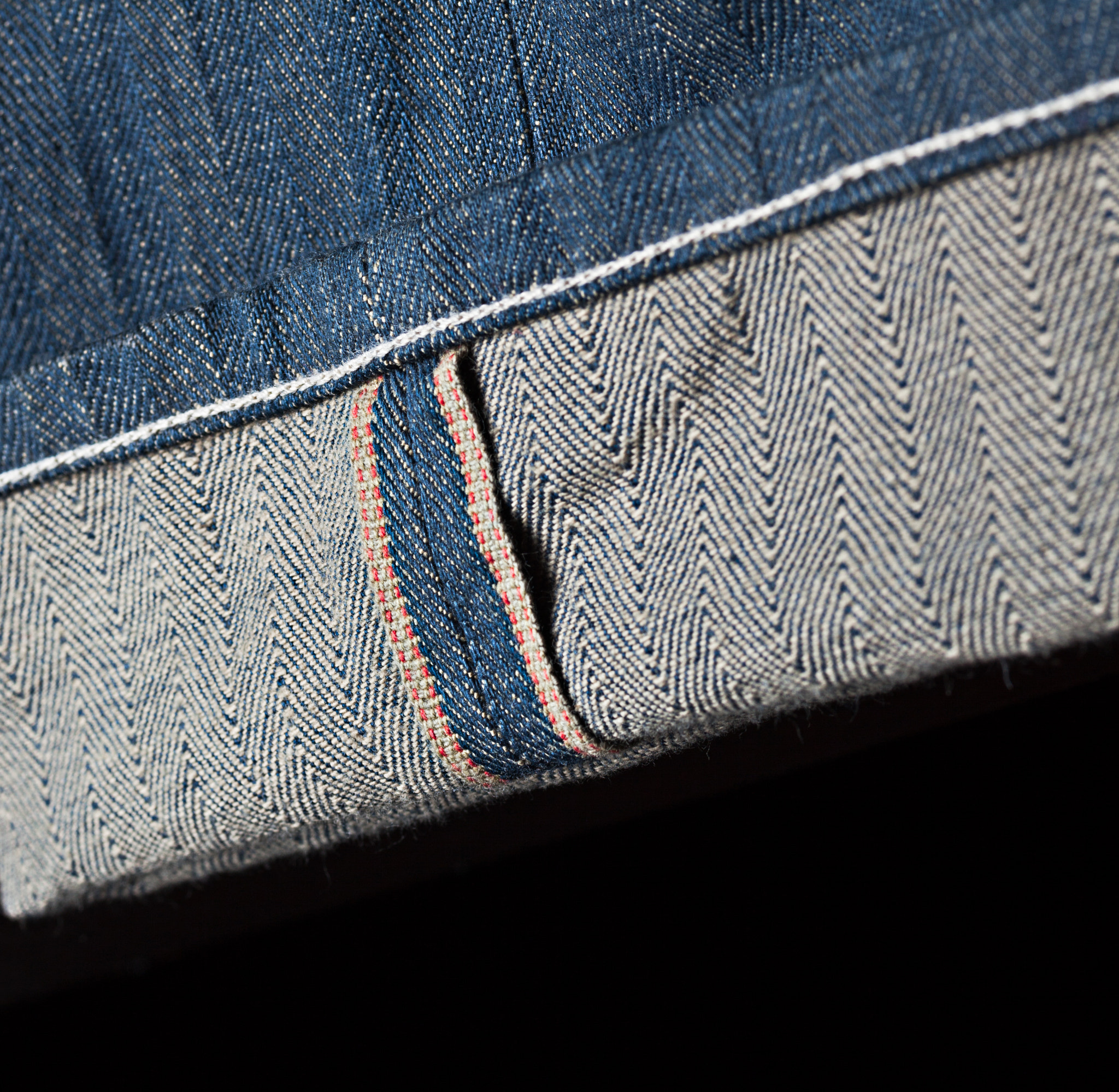 ZEISS Makro-Planar T* 100mm F2 sample photo. Postal herringbone denim photography