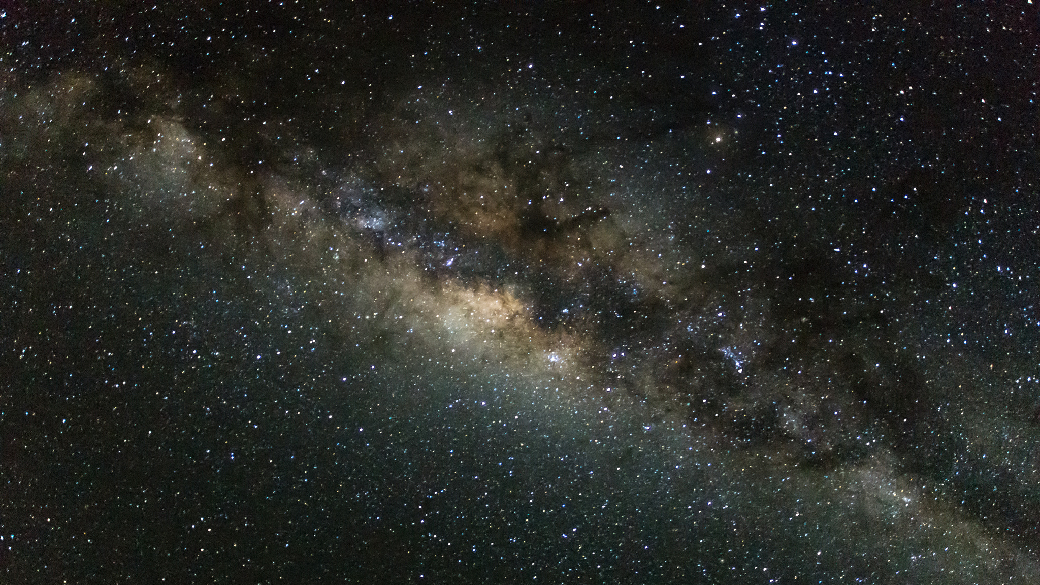 Sony Alpha DSLR-A580 sample photo. Milky way photography