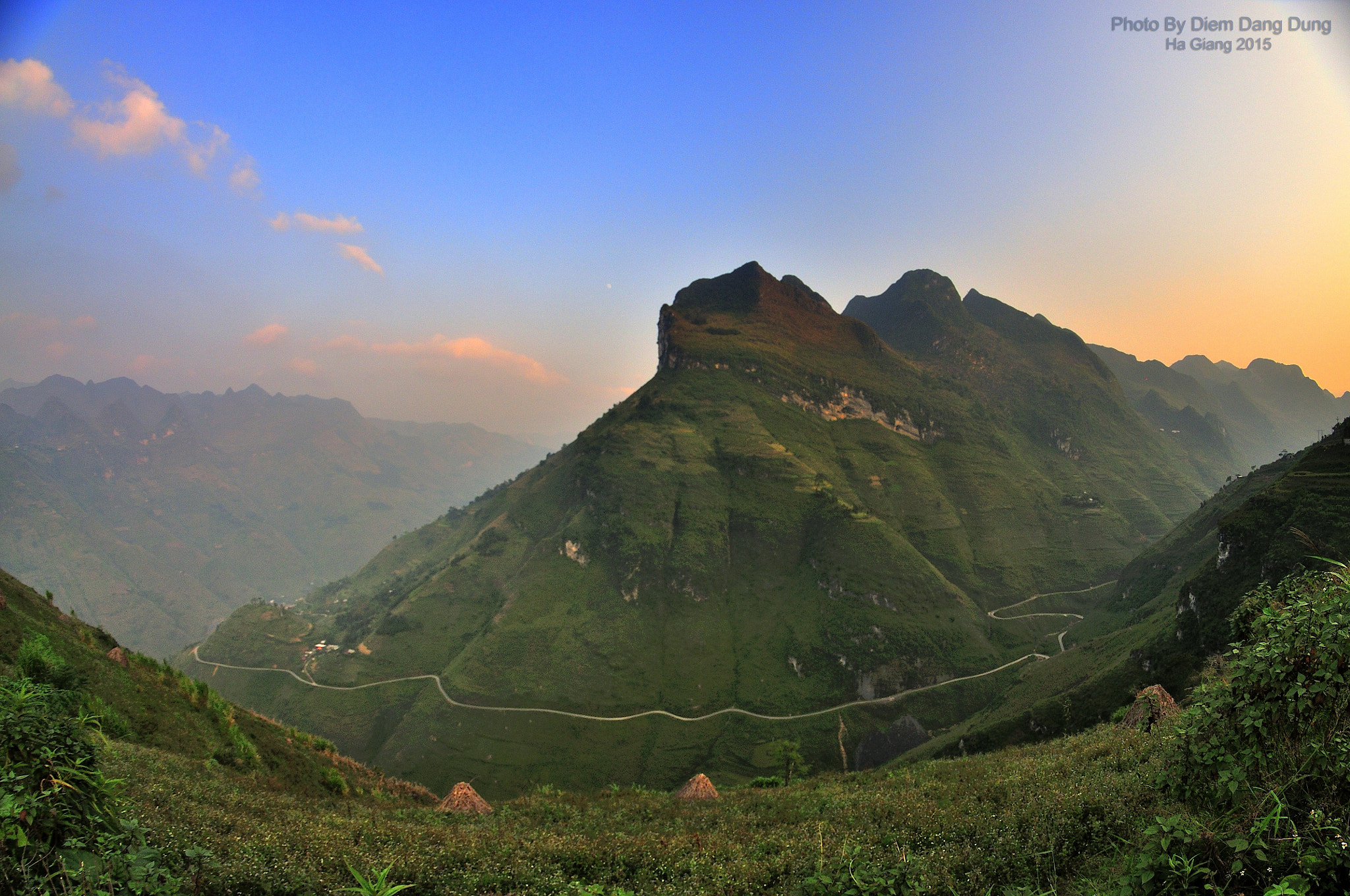 Nikon D300 + Samyang 8mm F3.5 Aspherical IF MC Fisheye sample photo. Ma pi leng ha giang viet nam photography