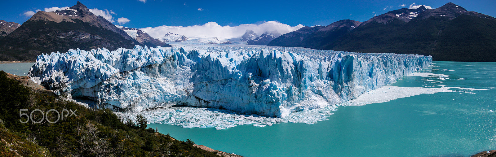 Canon EF-S 18-55mm F3.5-5.6 sample photo. Perito moreno photography