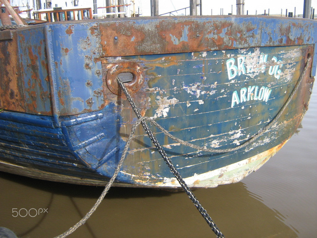Canon POWERSHOT A430 sample photo. Old ship 5 photography