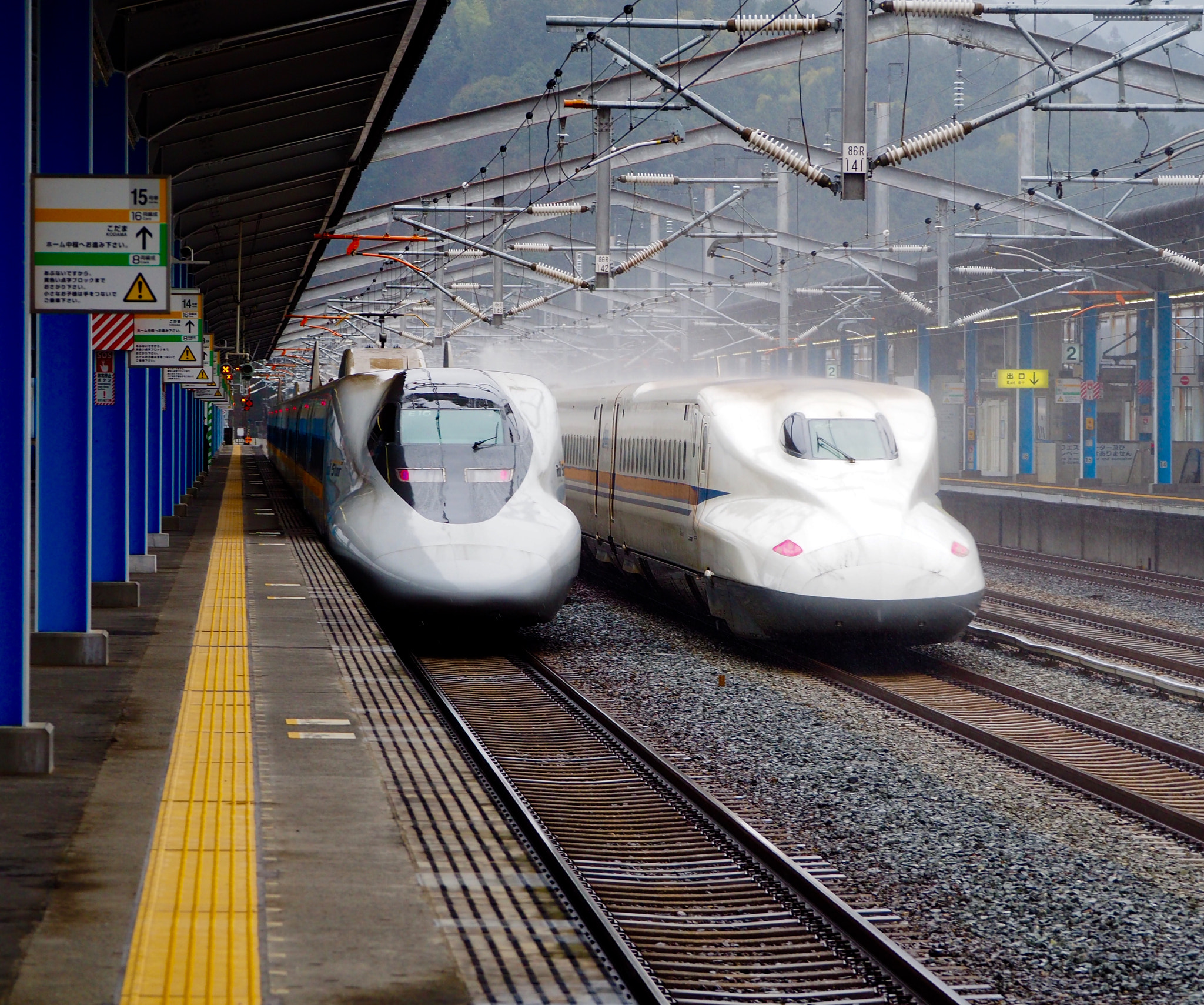Olympus OM-D E-M10 II sample photo. 通過 passing through photography