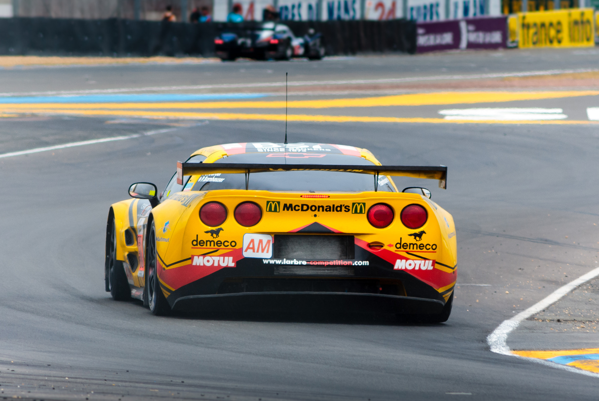 Sony Alpha DSLR-A300 sample photo. Larbre compétition corvette c6.r photography