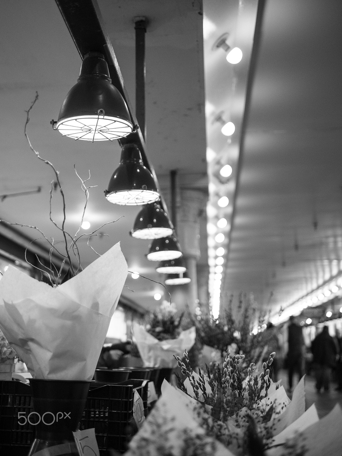 Olympus OM-D E-M1 + Panasonic Leica DG Summilux 25mm F1.4 II ASPH sample photo. Light and shadow of pike place photography
