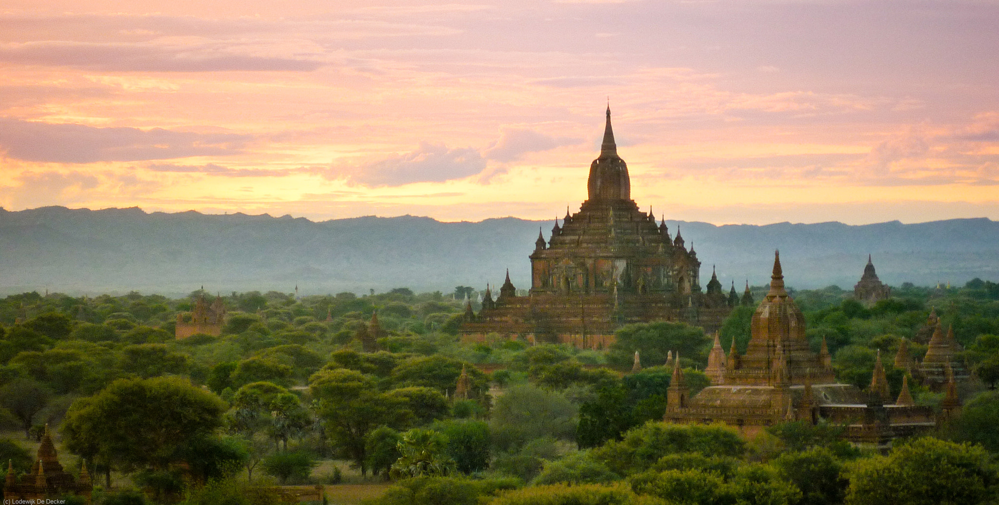 Panasonic DMC-FS15 sample photo. Bagan, myanmar photography