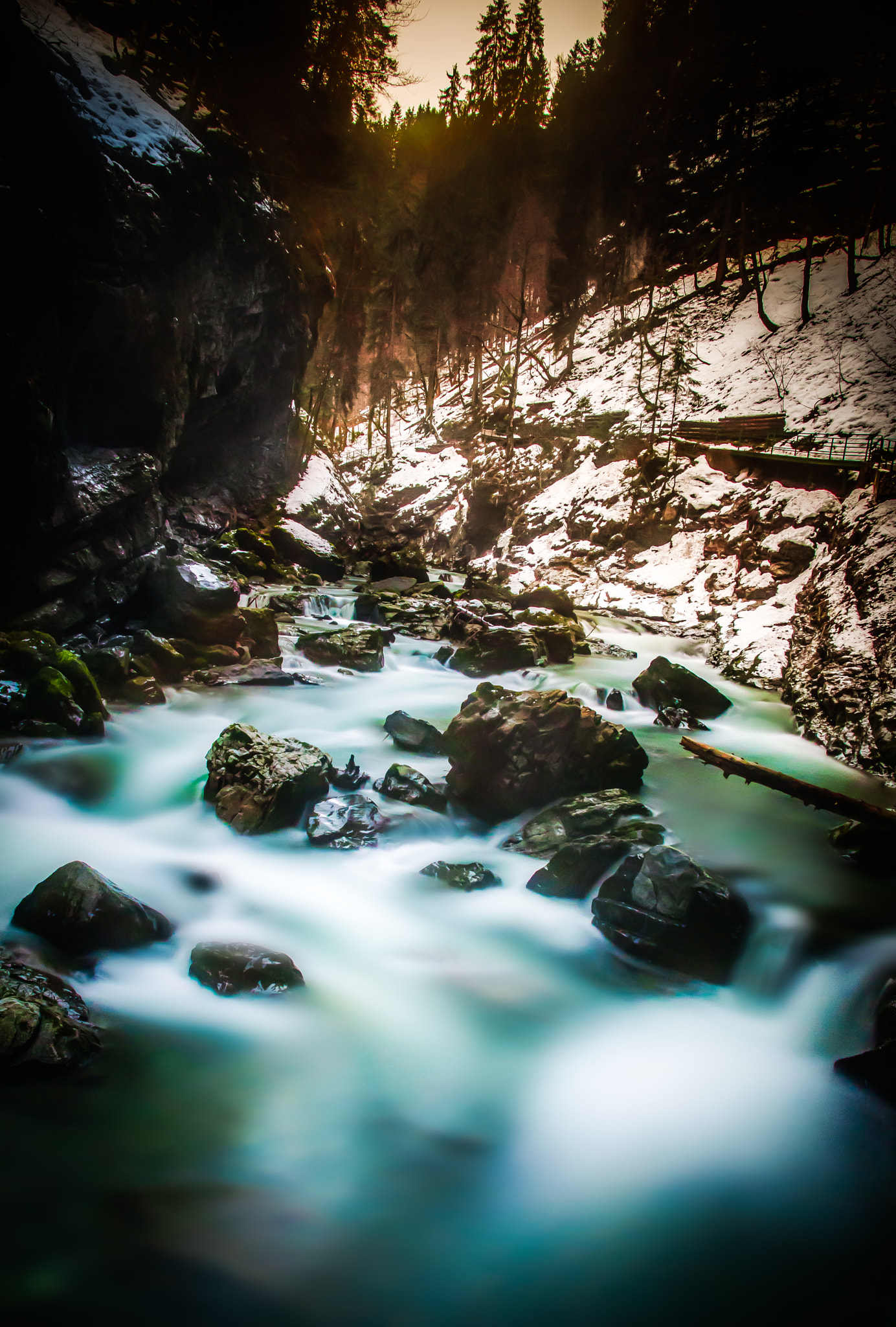 Sigma 17-70mm F2.8-4 DC Macro HSM sample photo. Blue river flow photography
