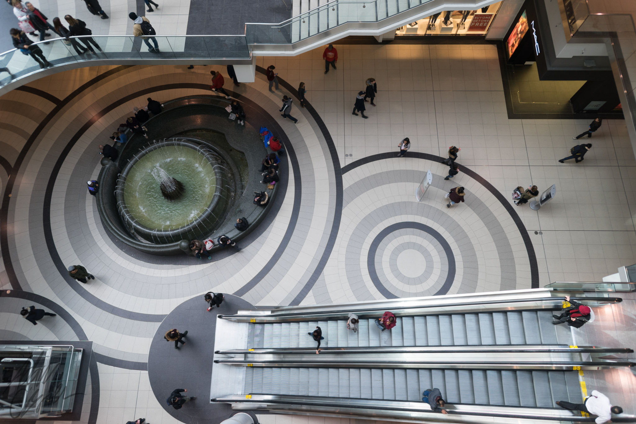 Sony a7 + Minolta AF 28-80mm F3.5-5.6 II sample photo. Eaton center, toronto. photography