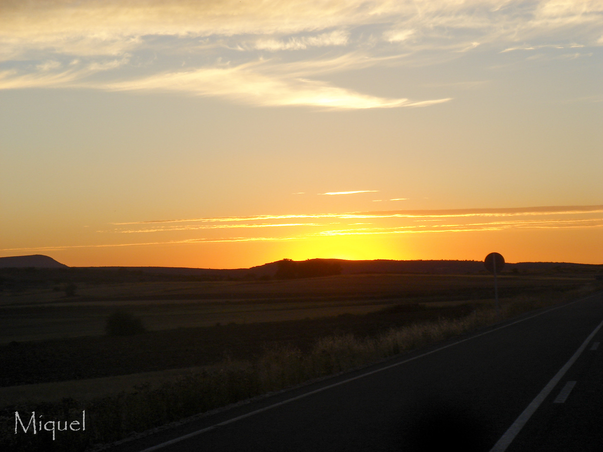 Sony DSC-T9 sample photo. Puesta de sol photography