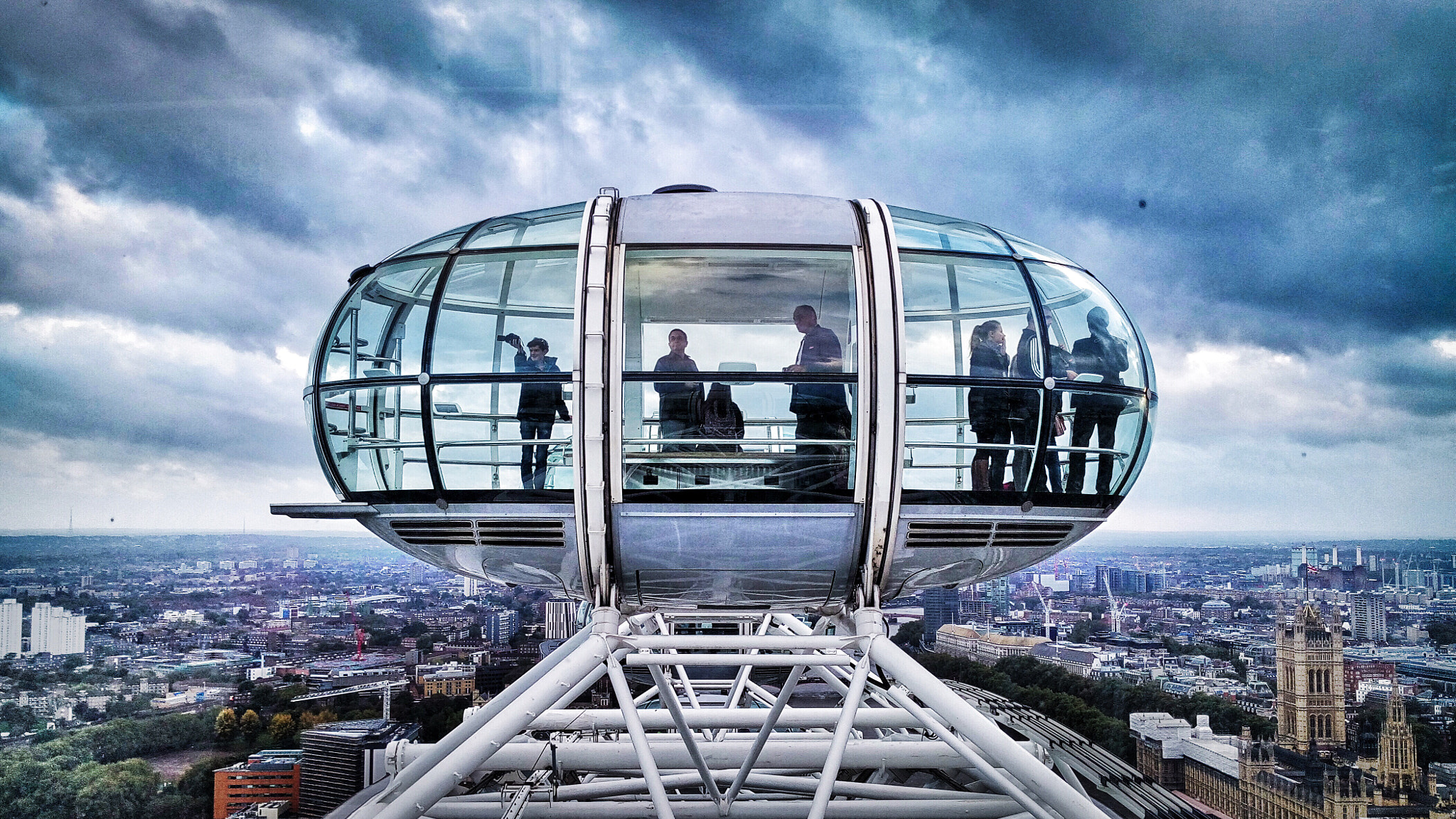 vivo X5L sample photo. London eye photography