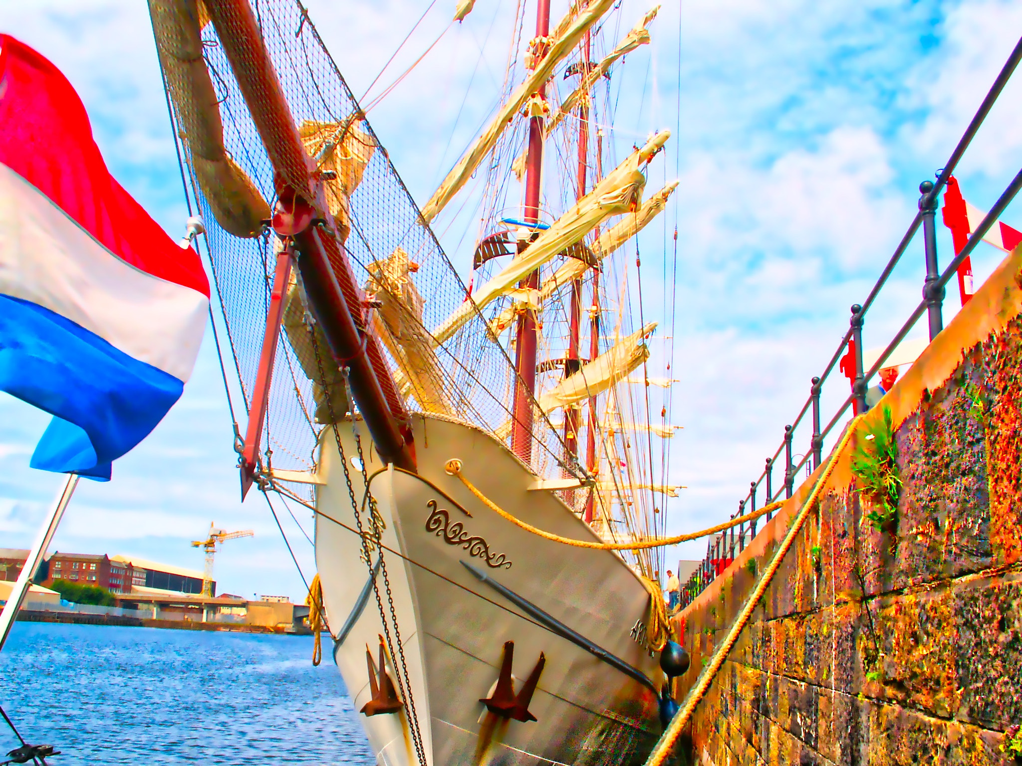 KONICA MINOLTA DiMAGE Z3 sample photo. Tall ships photography