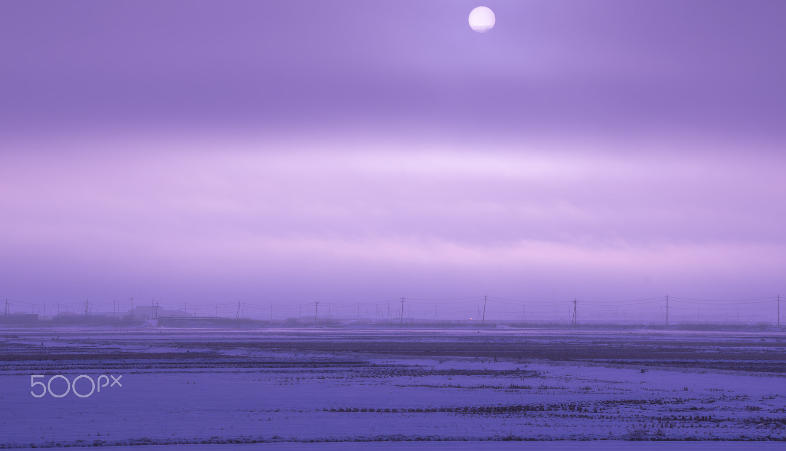 smc PENTAX-DA L 55-300mm F4-5.8 ED sample photo. " 冬の朝 "the morning of the winter photography