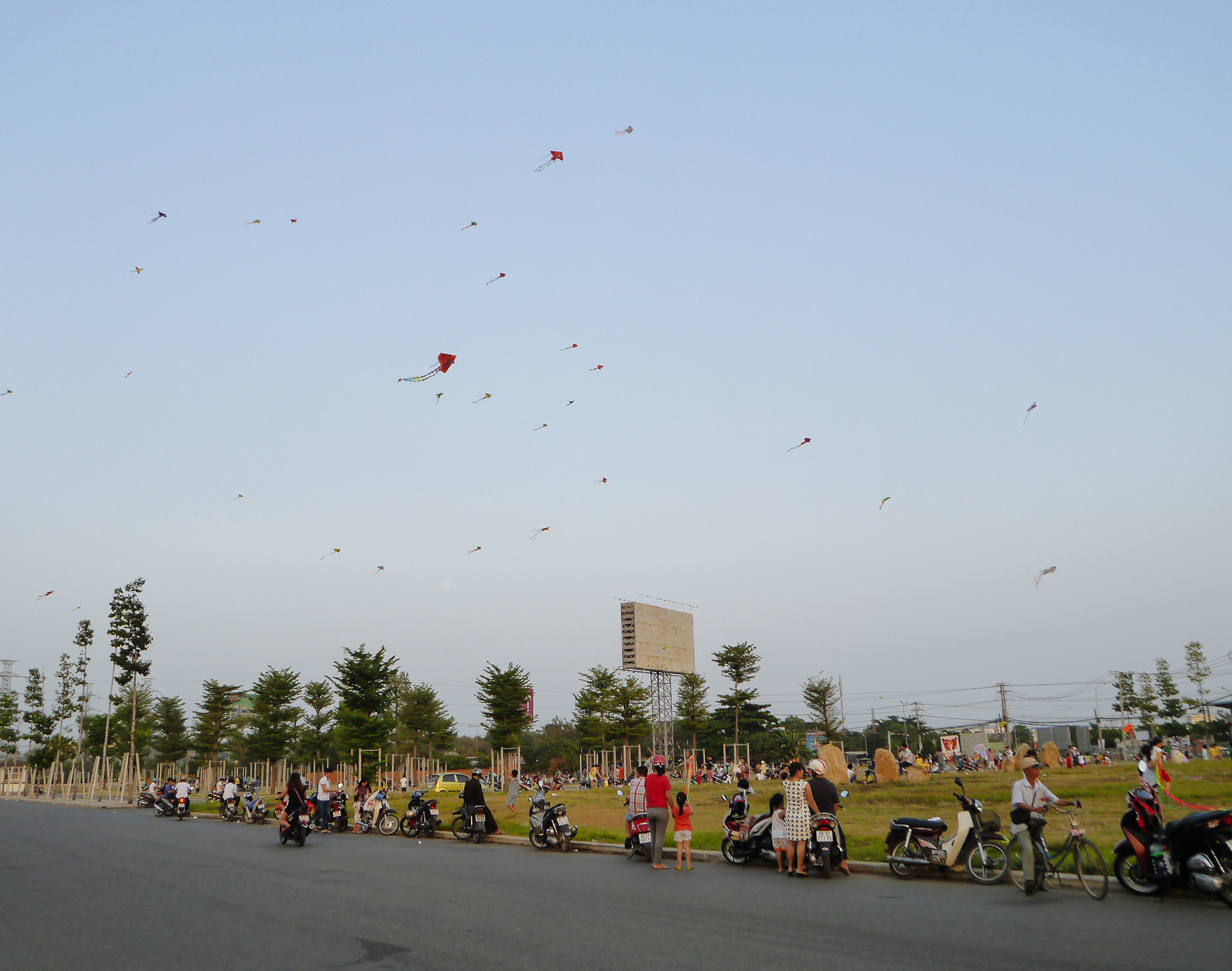 LUMIX G VARIO PZ 14-42/F3.5-5.6 sample photo. Kites photography