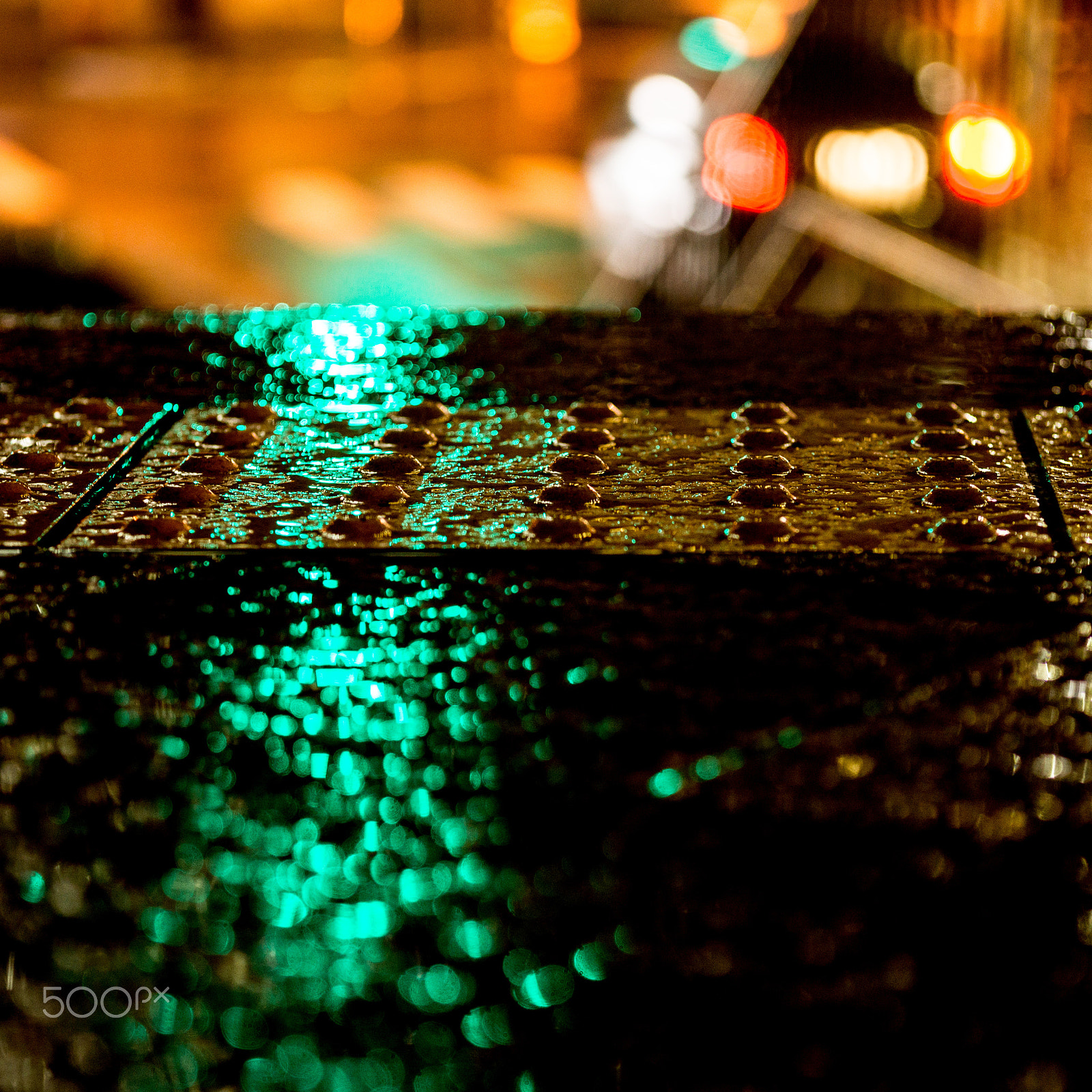 Sony Alpha NEX-7 + E 60mm F2.8 sample photo. Night water city osaka (green) photography