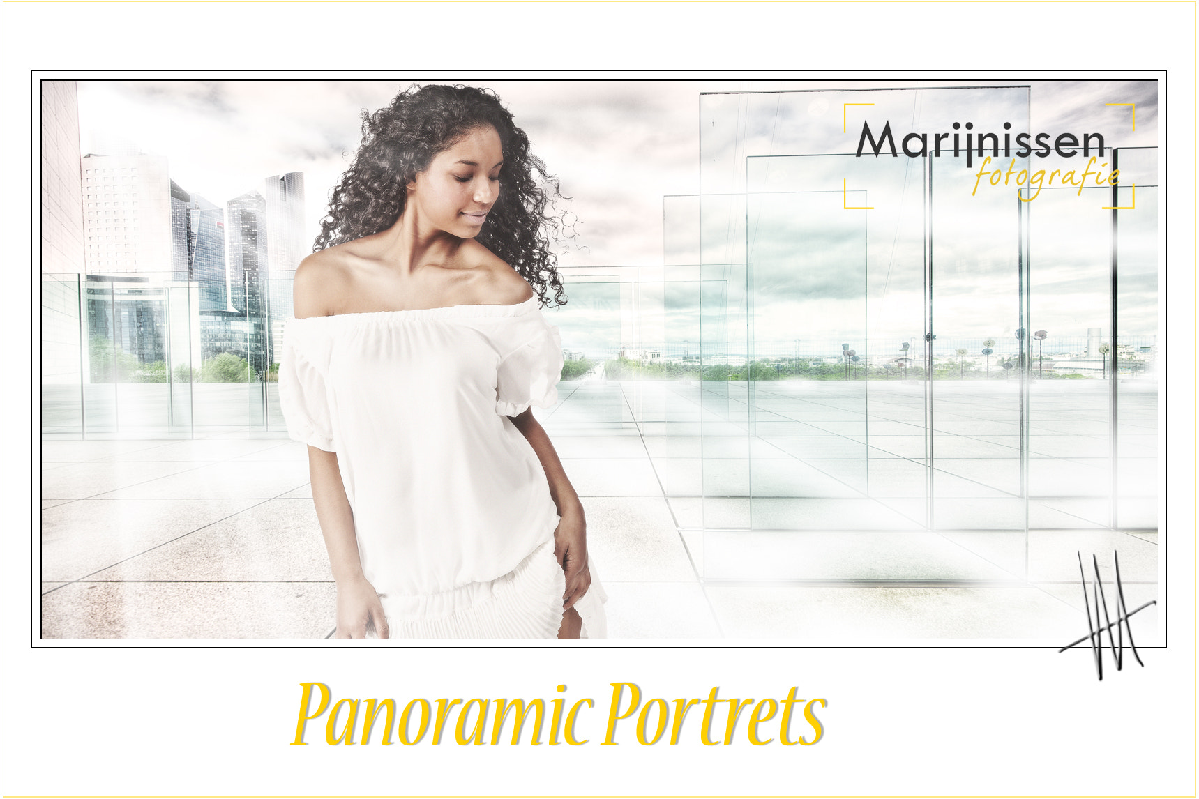 Mdel parijs la Defense. Marijnissen Fotografie, fotograaf fotostudio in Rotterdam.