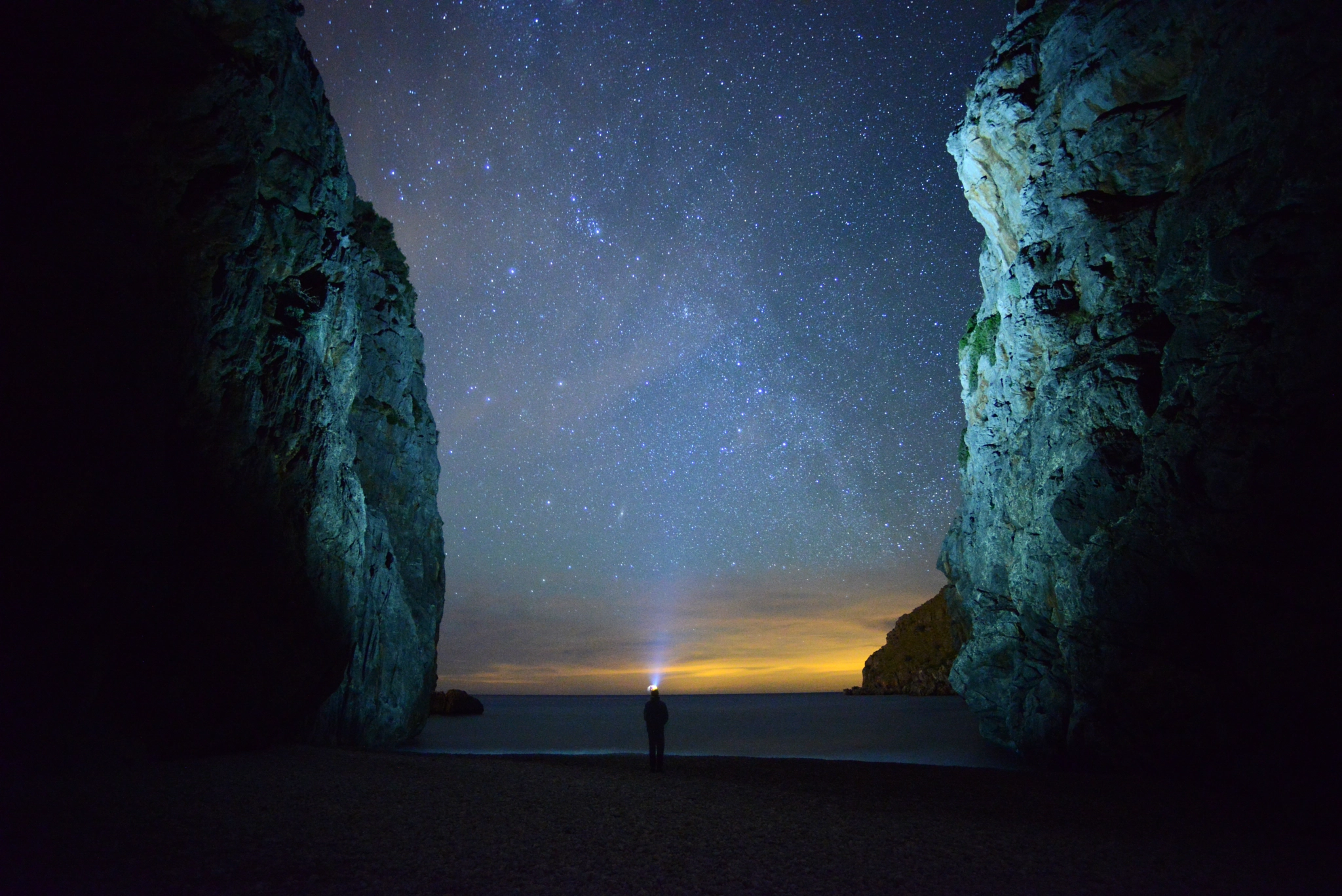 Nikon D800 + Nikon AF Nikkor 14mm F2.8D ED sample photo. Torrent de pareis photography