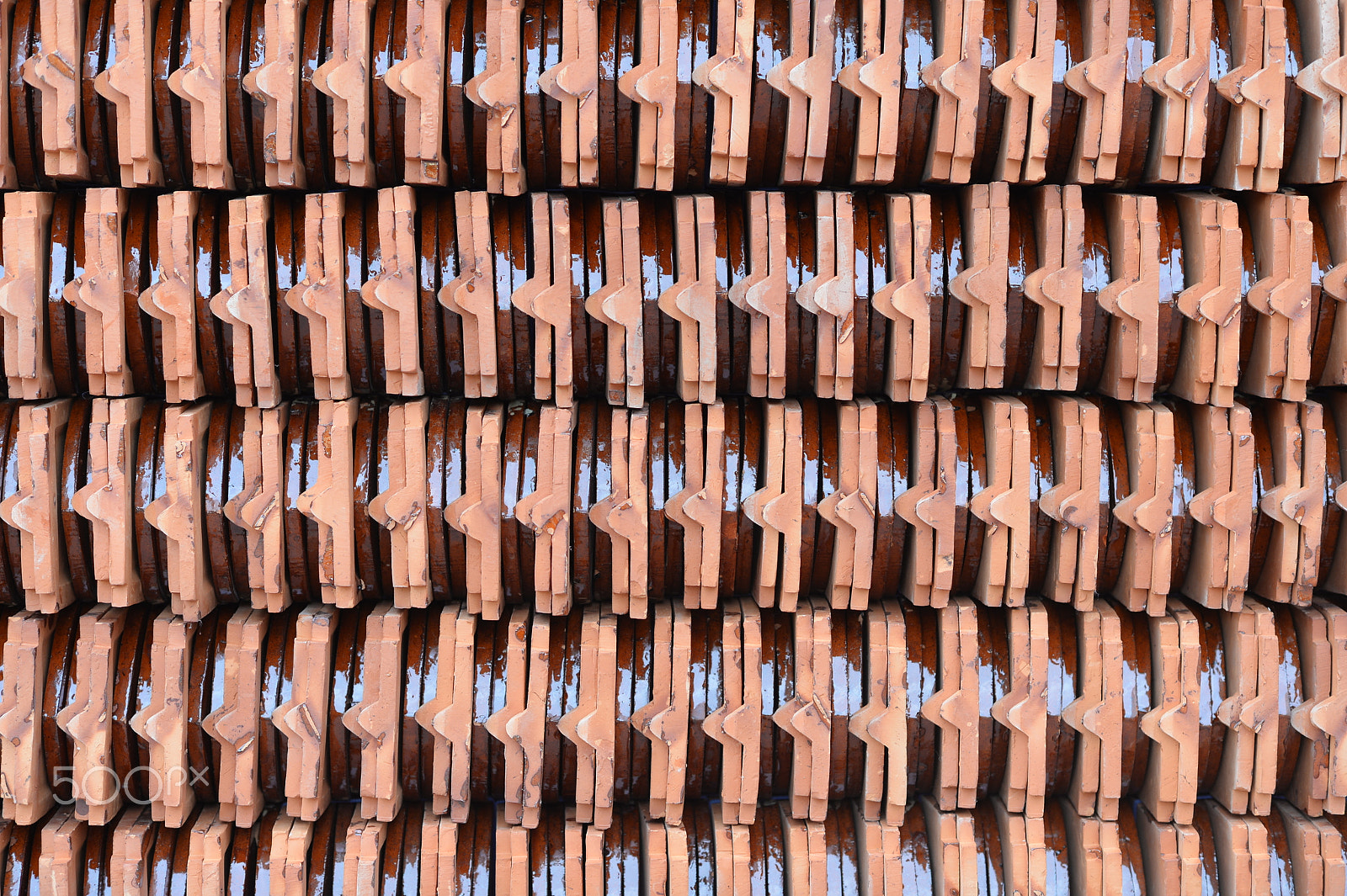 Nikon Df + Nikon AF-S Nikkor 85mm F1.4G sample photo. Roof tiles photography
