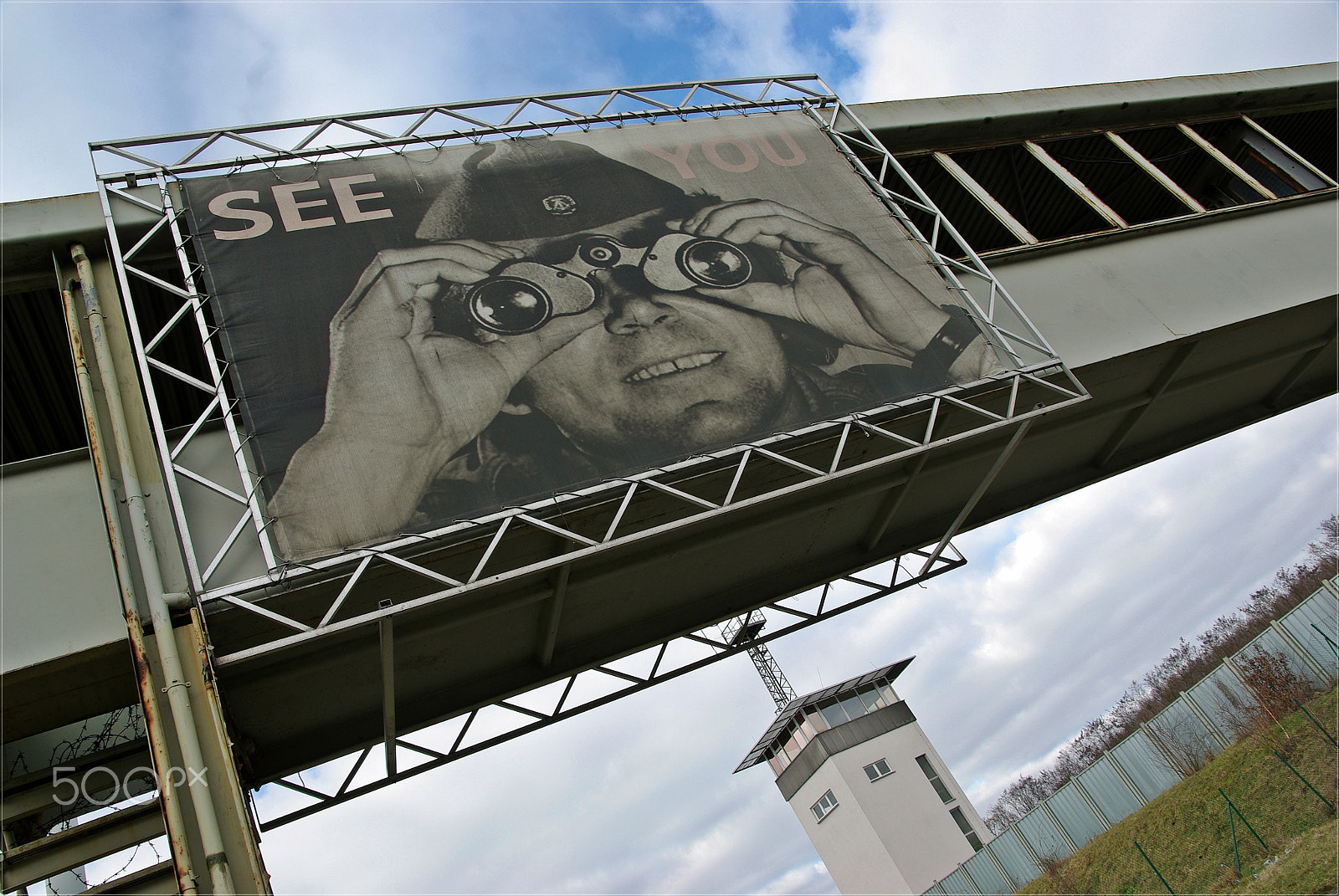 Pentax K200D + Sigma 17-70mm F2.8-4.5 DC Macro sample photo. Former border crossing helmstedt, germany photography