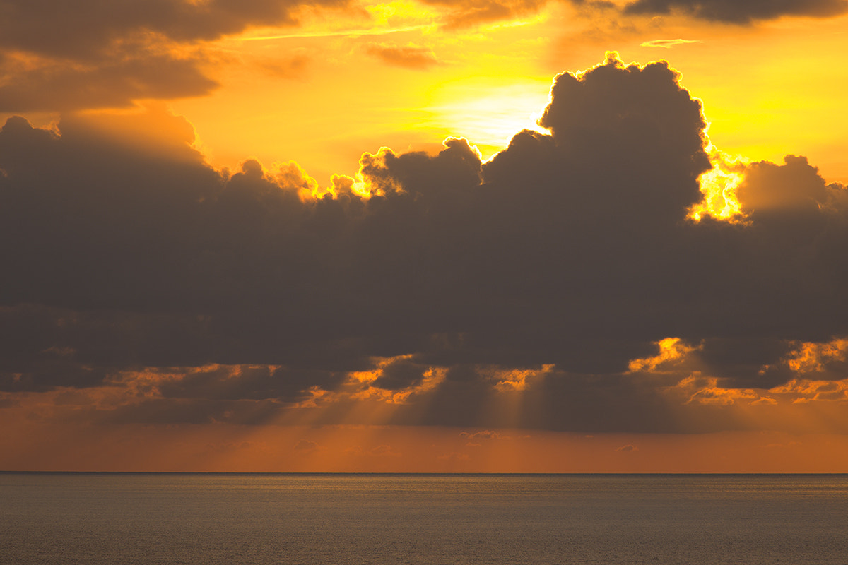 Canon EF 70-200mm F4L USM sample photo. A beautiful sunset photography