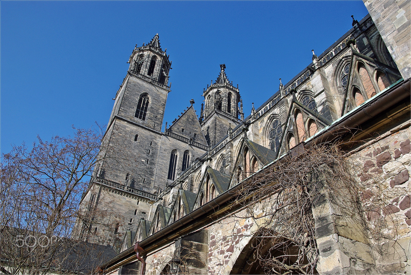 Sigma 17-70mm F2.8-4.5 DC Macro sample photo. Church in magdeburg photography