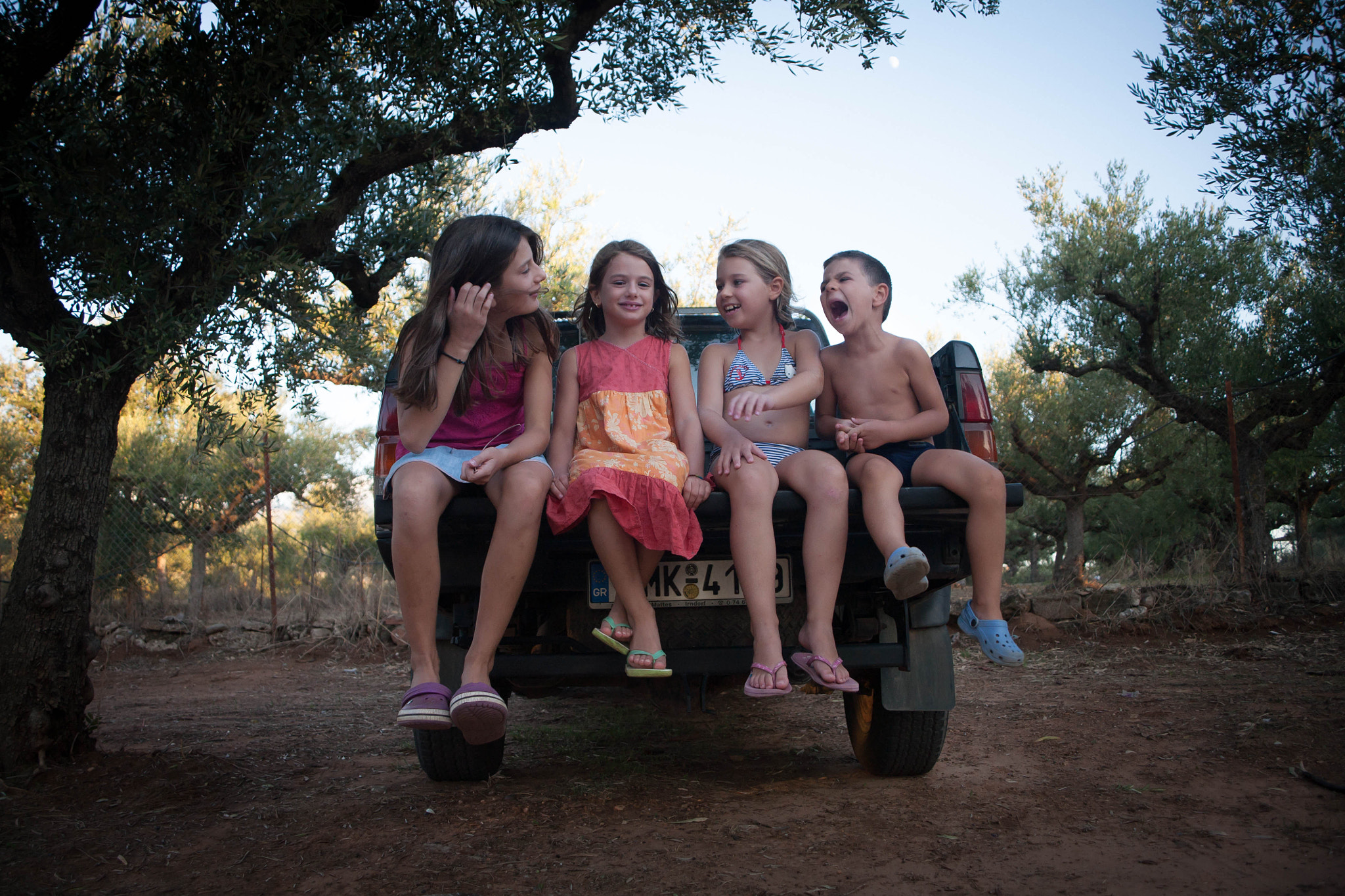 Canon EF 28-80mm f/3.5-5.6 USM sample photo. Children of greece photography
